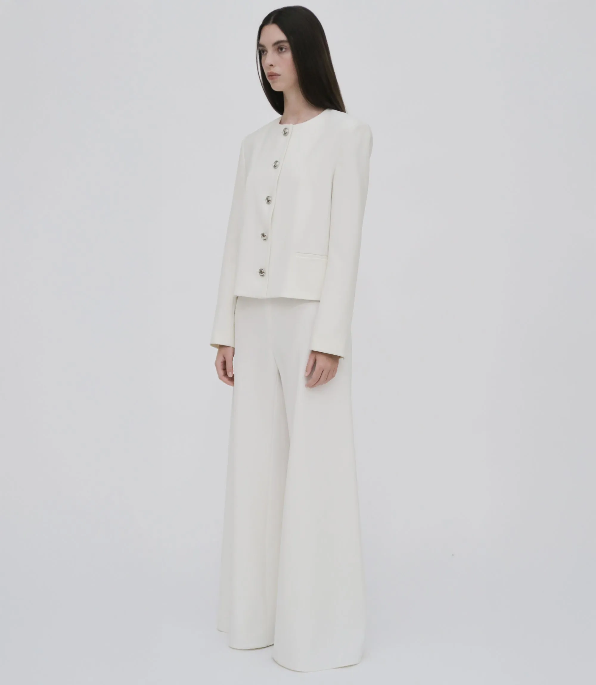 TAILORED CREW NECK JACKET sold by Rosetta Getty product image thumbnail 3