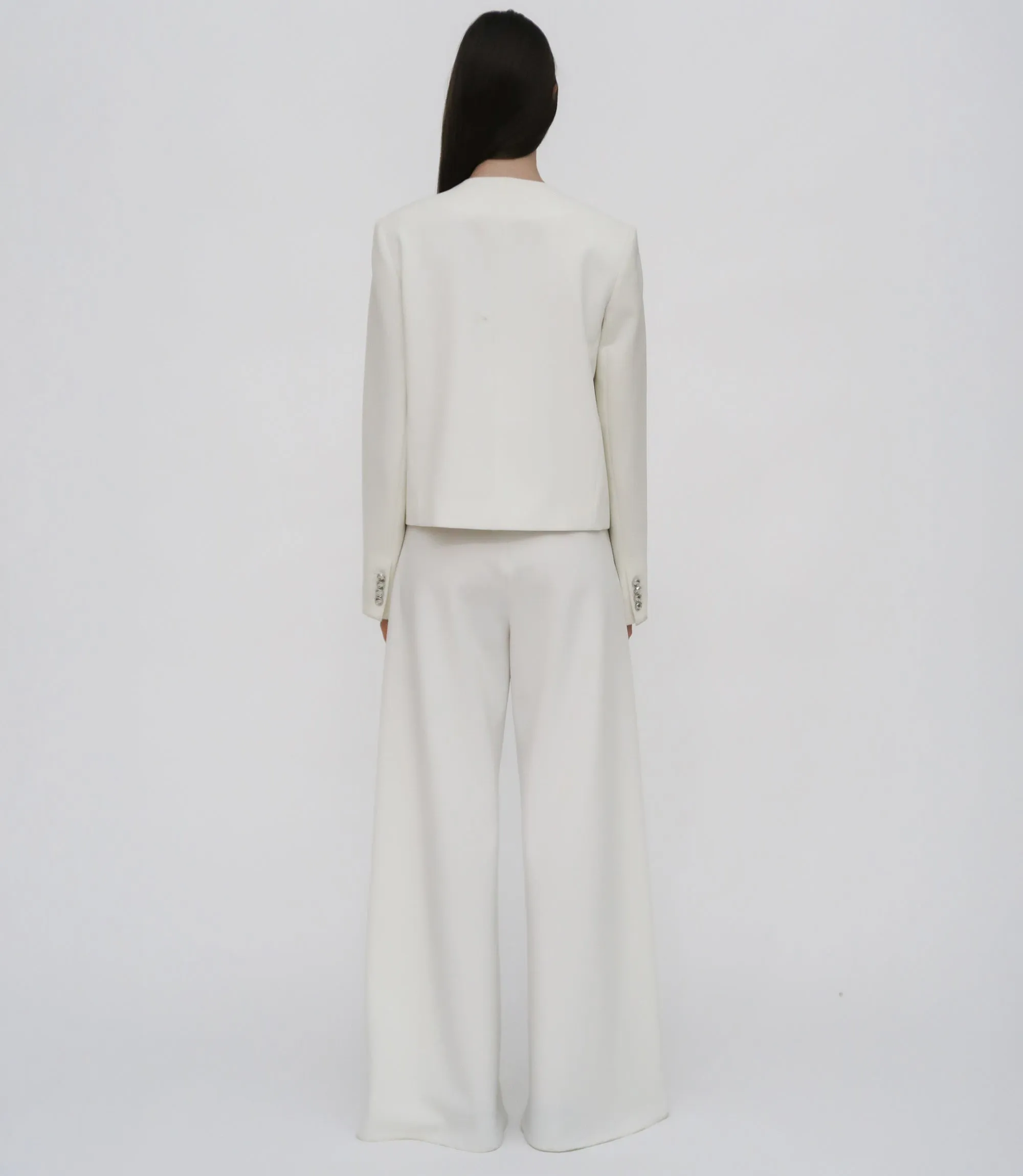 TAILORED CREW NECK JACKET sold by Rosetta Getty product image thumbnail 4