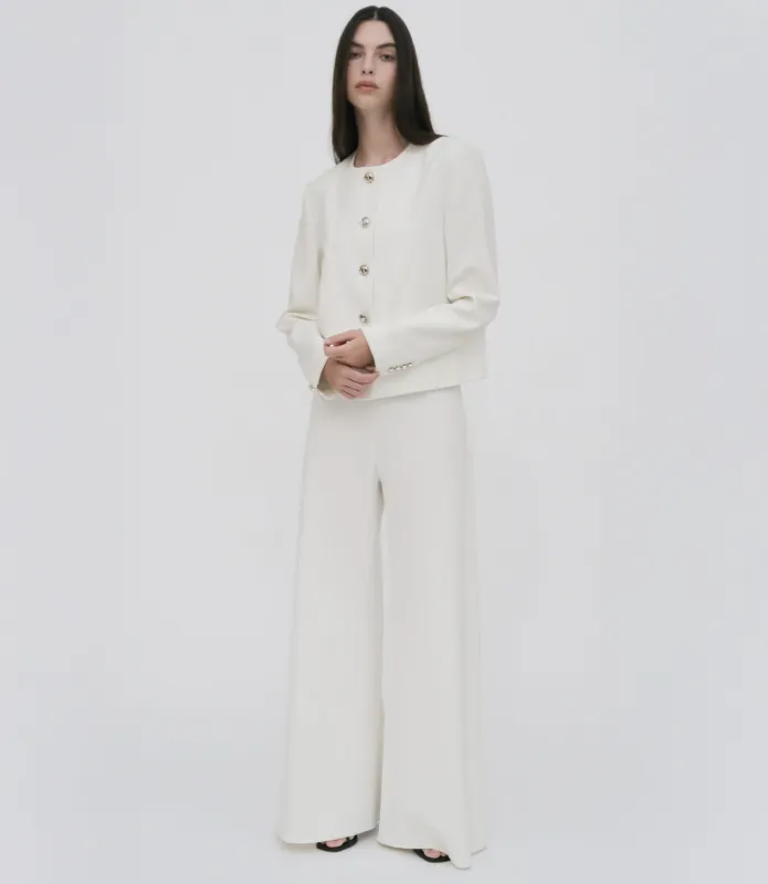 TAILORED CREW NECK JACKET made by Rosetta Getty