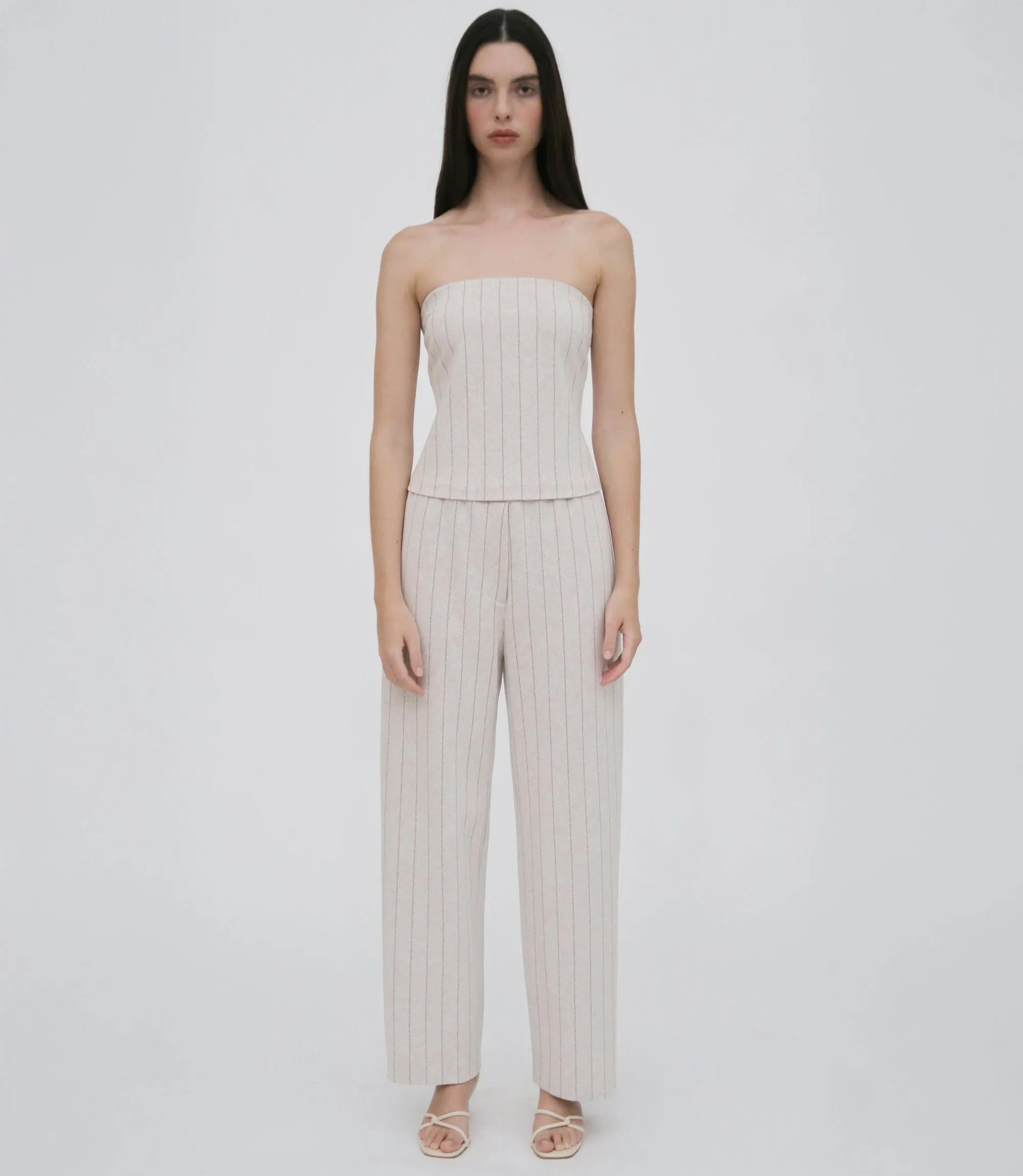 STRAPLESS BANDEAU - PINSTRIPE sold by Rosetta Getty product image thumbnail 2