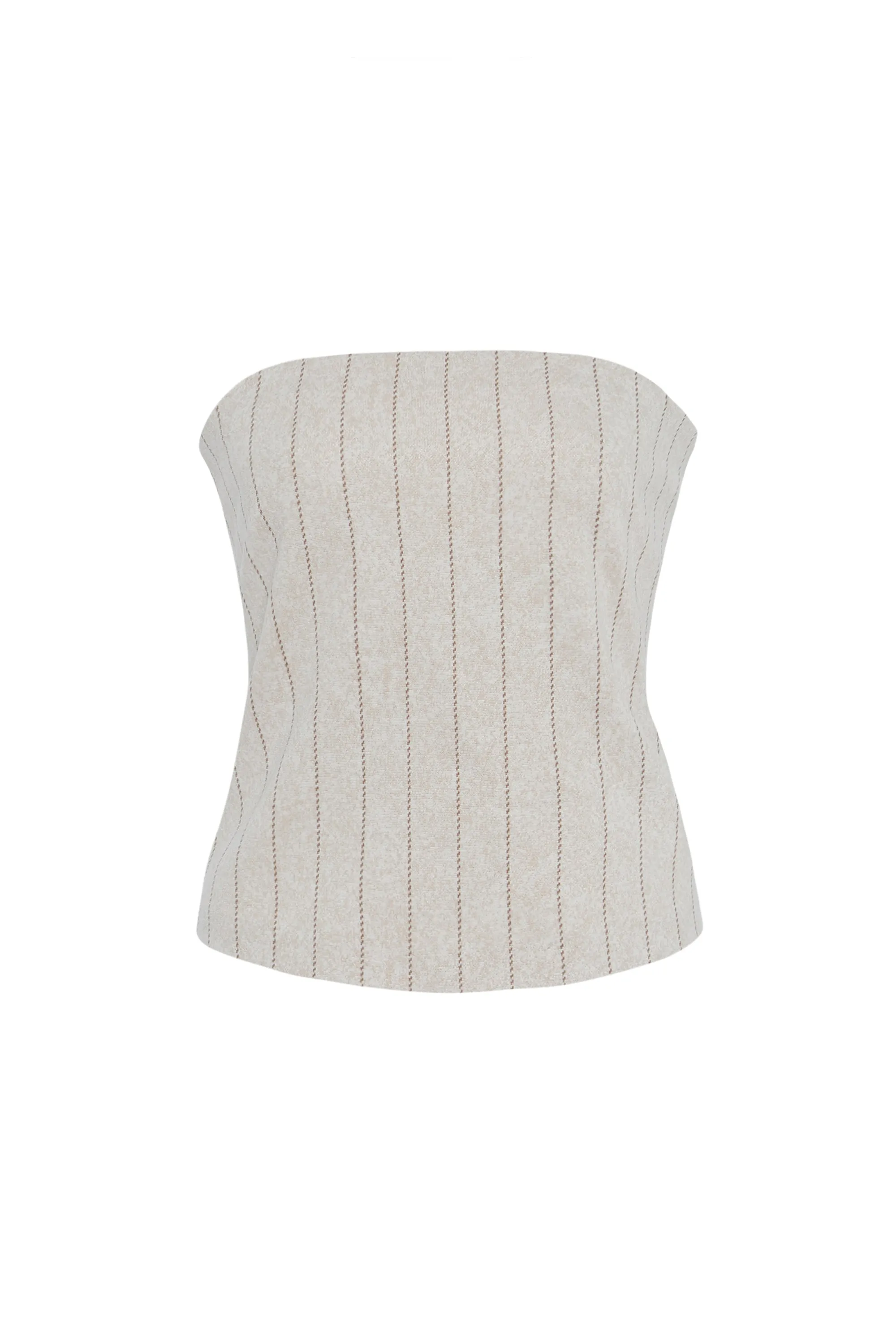 STRAPLESS BANDEAU - PINSTRIPE sold by Rosetta Getty product image thumbnail 5