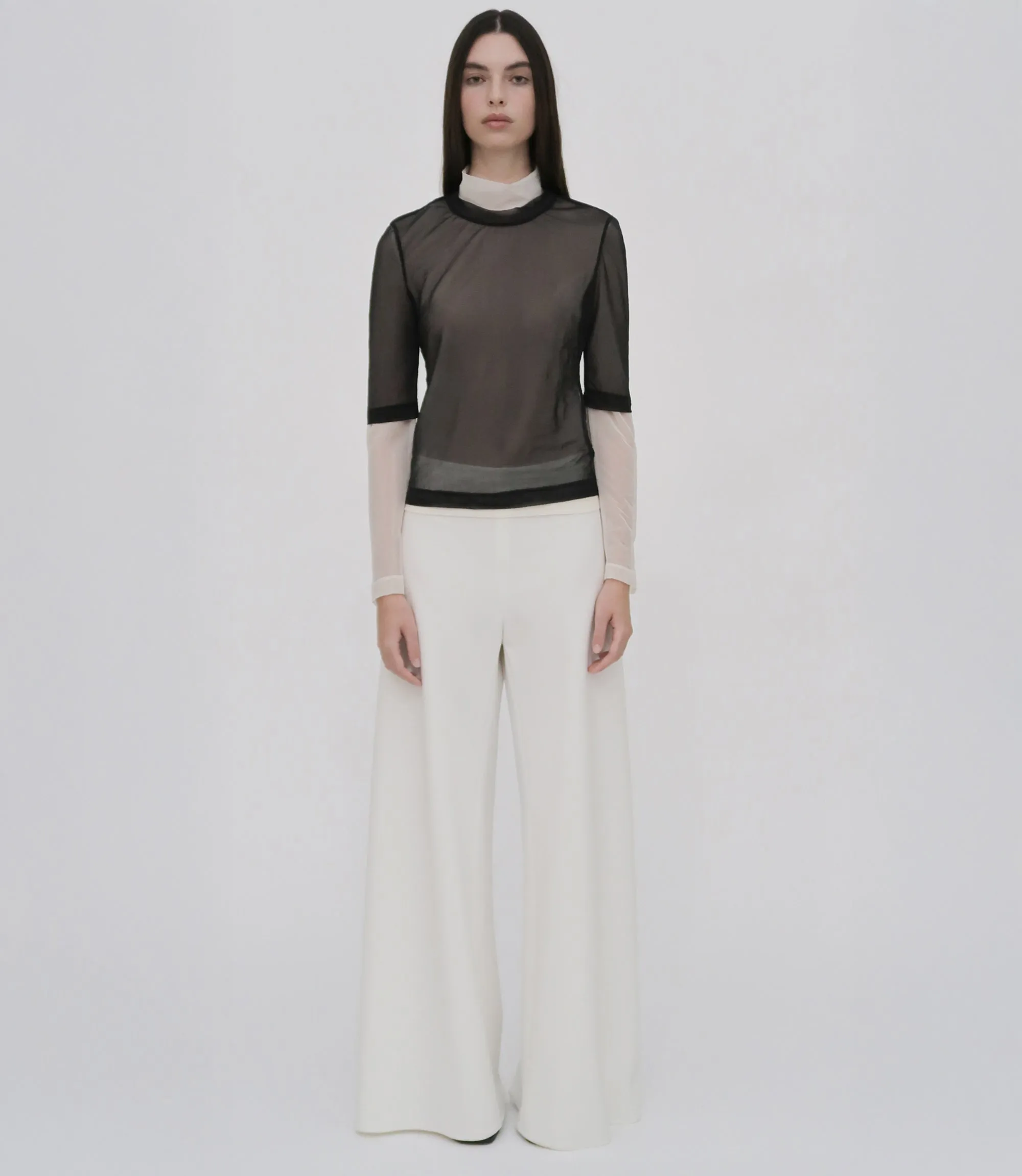 BIAS CUT WIDE LEG PANT sold by Rosetta Getty product image thumbnail 2