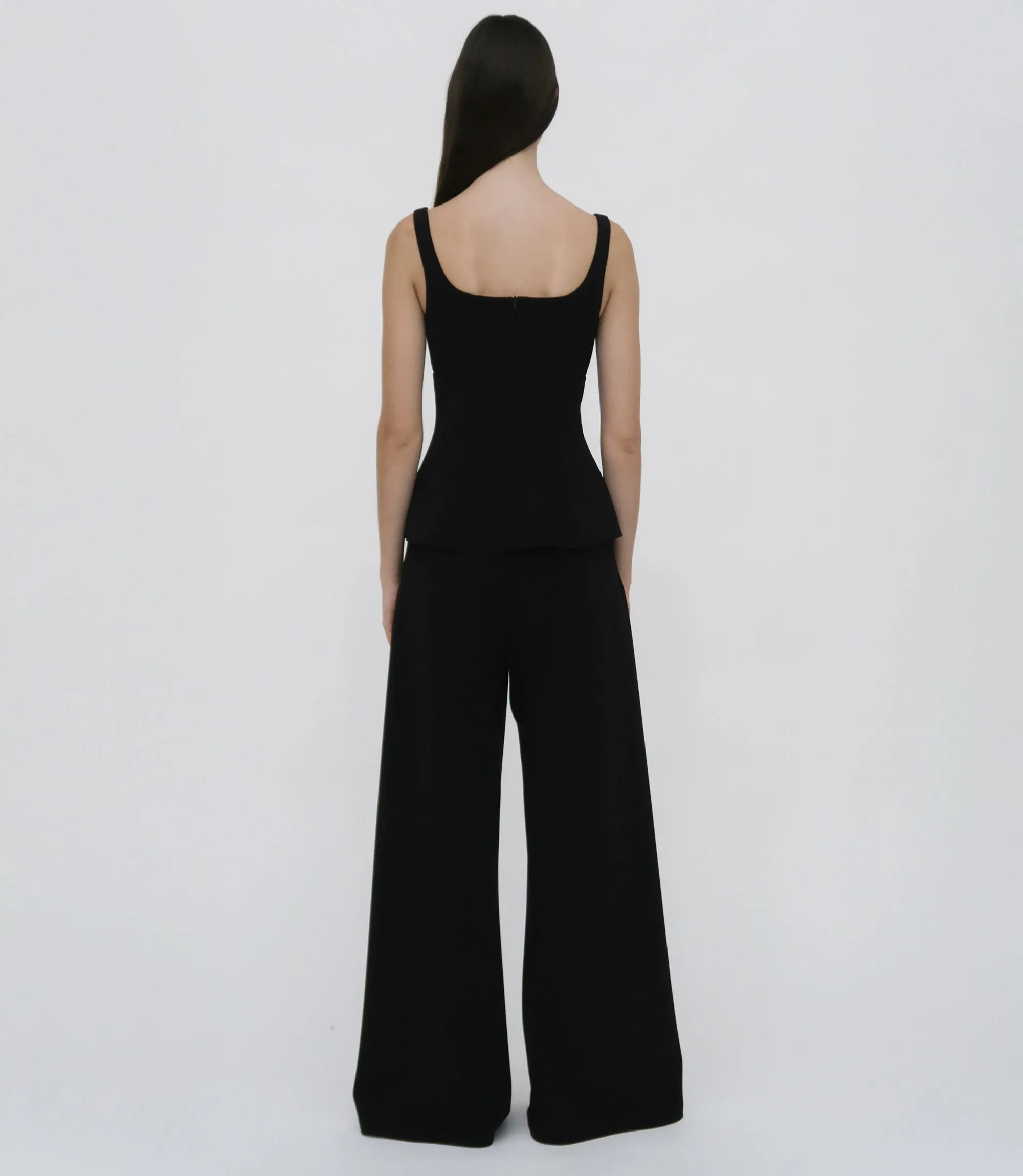 BIAS CUT WIDE LEG PANT sold by Rosetta Getty product image thumbnail 4