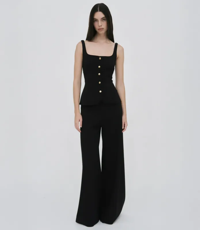 BIAS CUT WIDE LEG PANT sold by Rosetta Getty