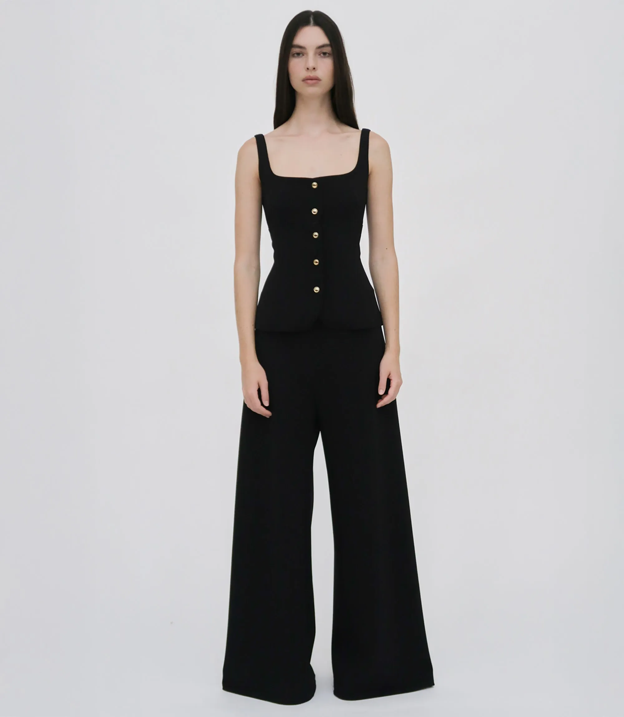 BIAS CUT WIDE LEG PANT sold by Rosetta Getty product image thumbnail 2