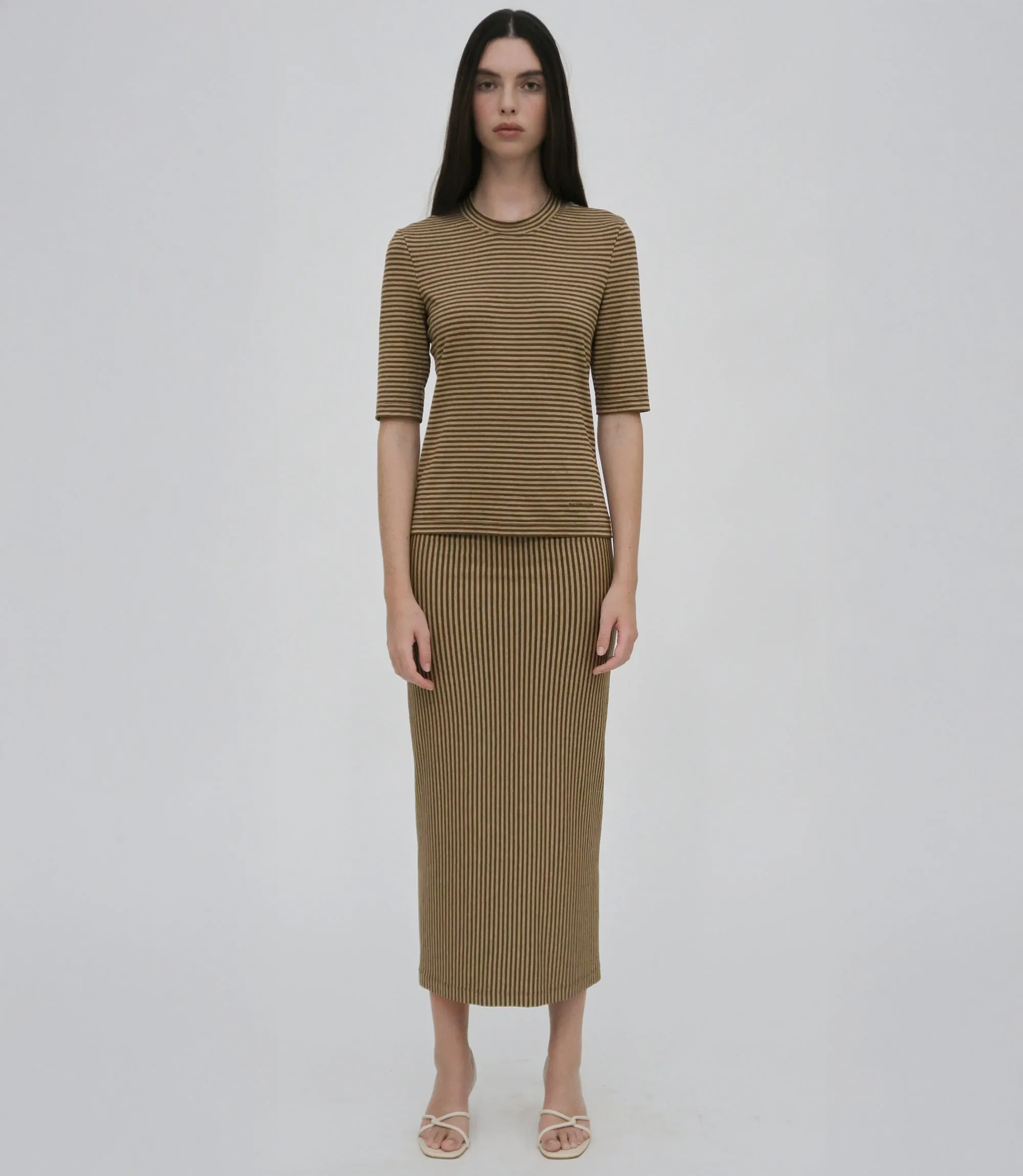 TUBE SKIRT - STRIPE JERSEY sold by Rosetta Getty product image thumbnail 2