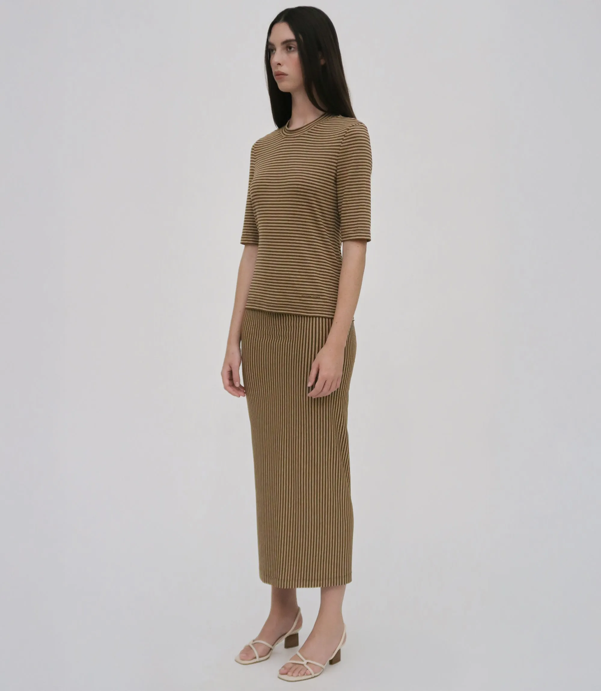 TUBE SKIRT - STRIPE JERSEY sold by Rosetta Getty product image thumbnail 3