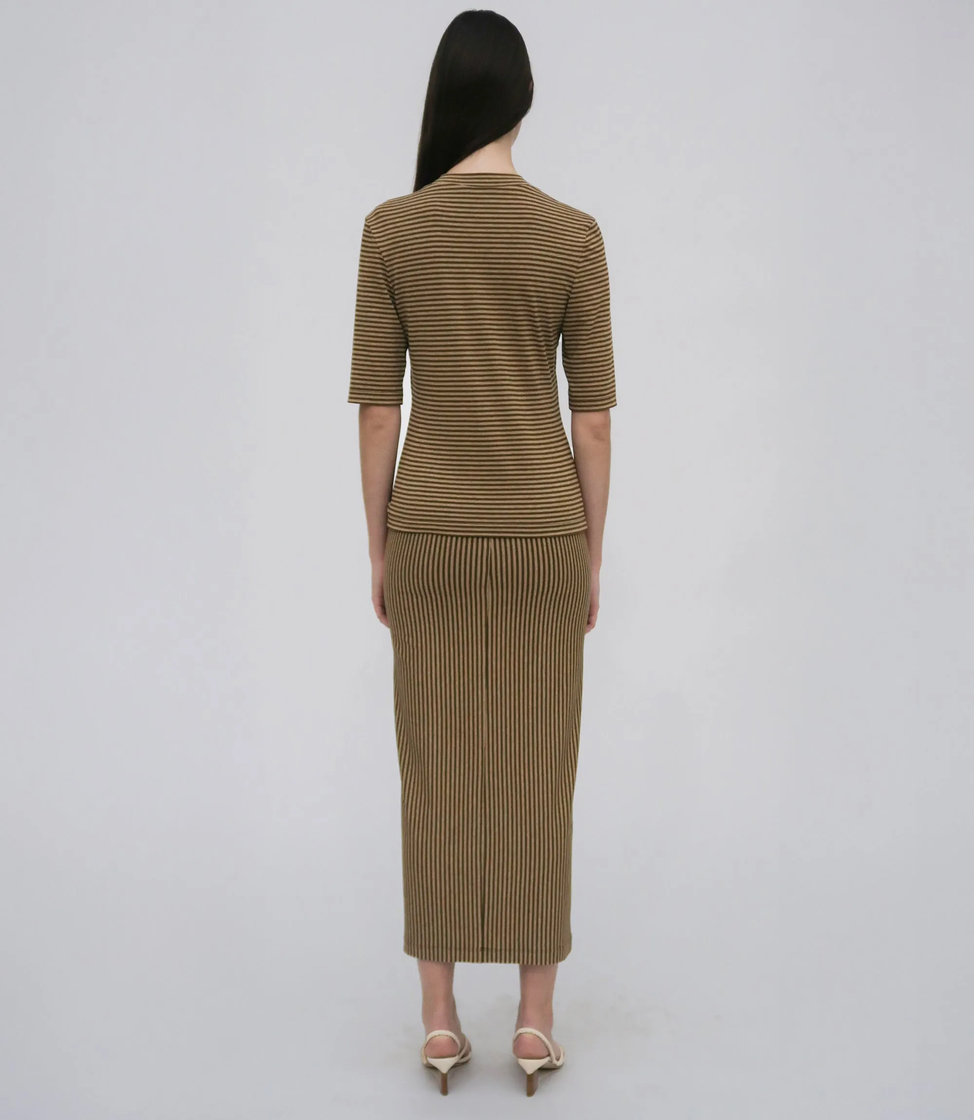 CROPPED SLEEVE T-SHIRT sold by Rosetta Getty product image thumbnail 4