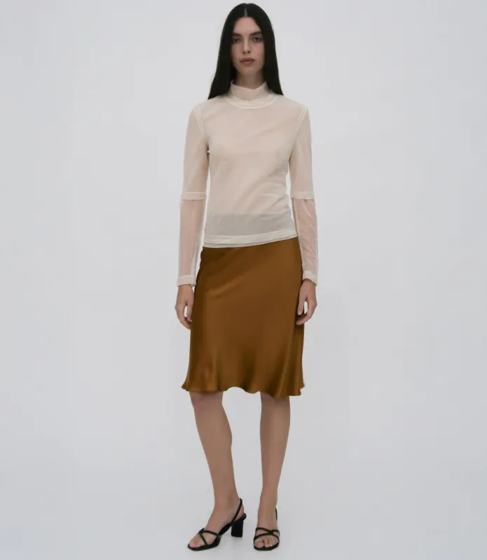 BIAS SKIRT made by Rosetta Getty