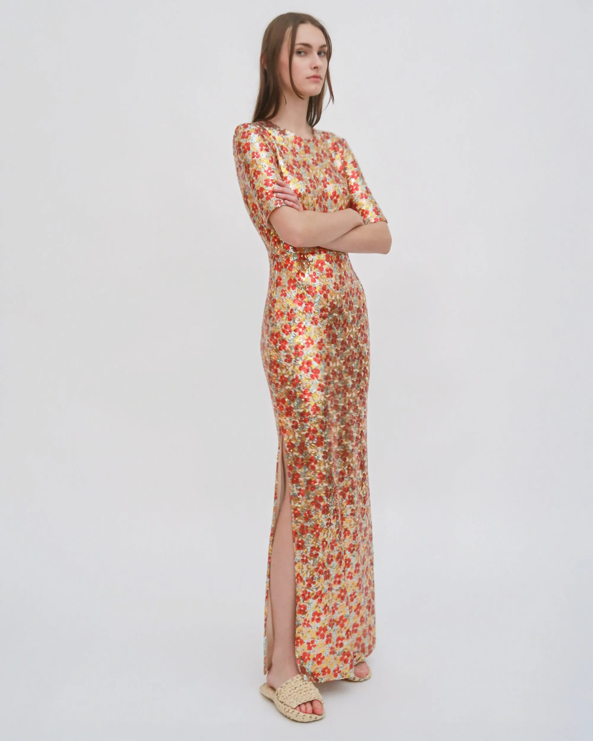 SHORT SLEEVE T-SHIRT GOWN sold by Rosetta Getty product image thumbnail 2