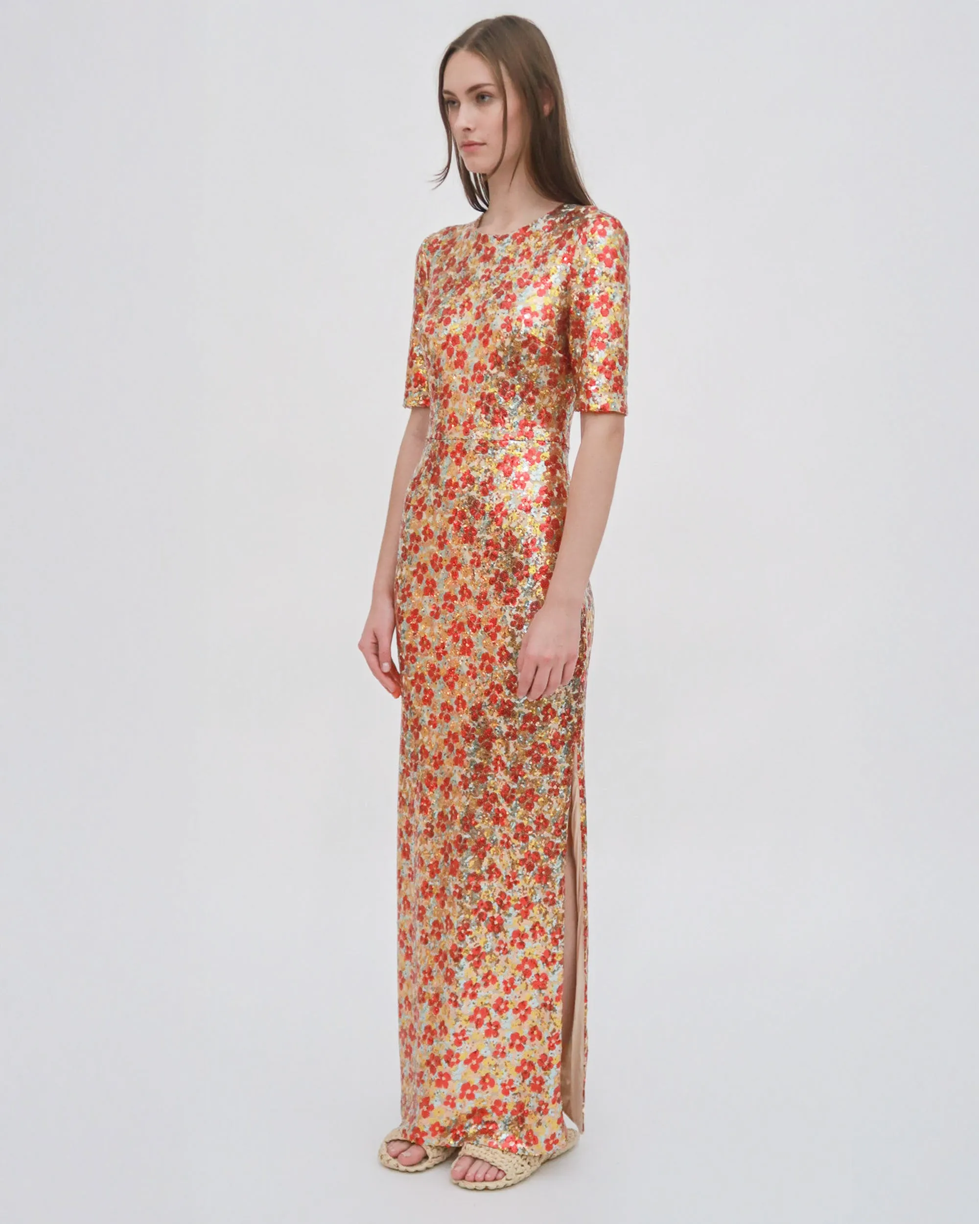 SHORT SLEEVE T-SHIRT GOWN sold by Rosetta Getty product image thumbnail 4