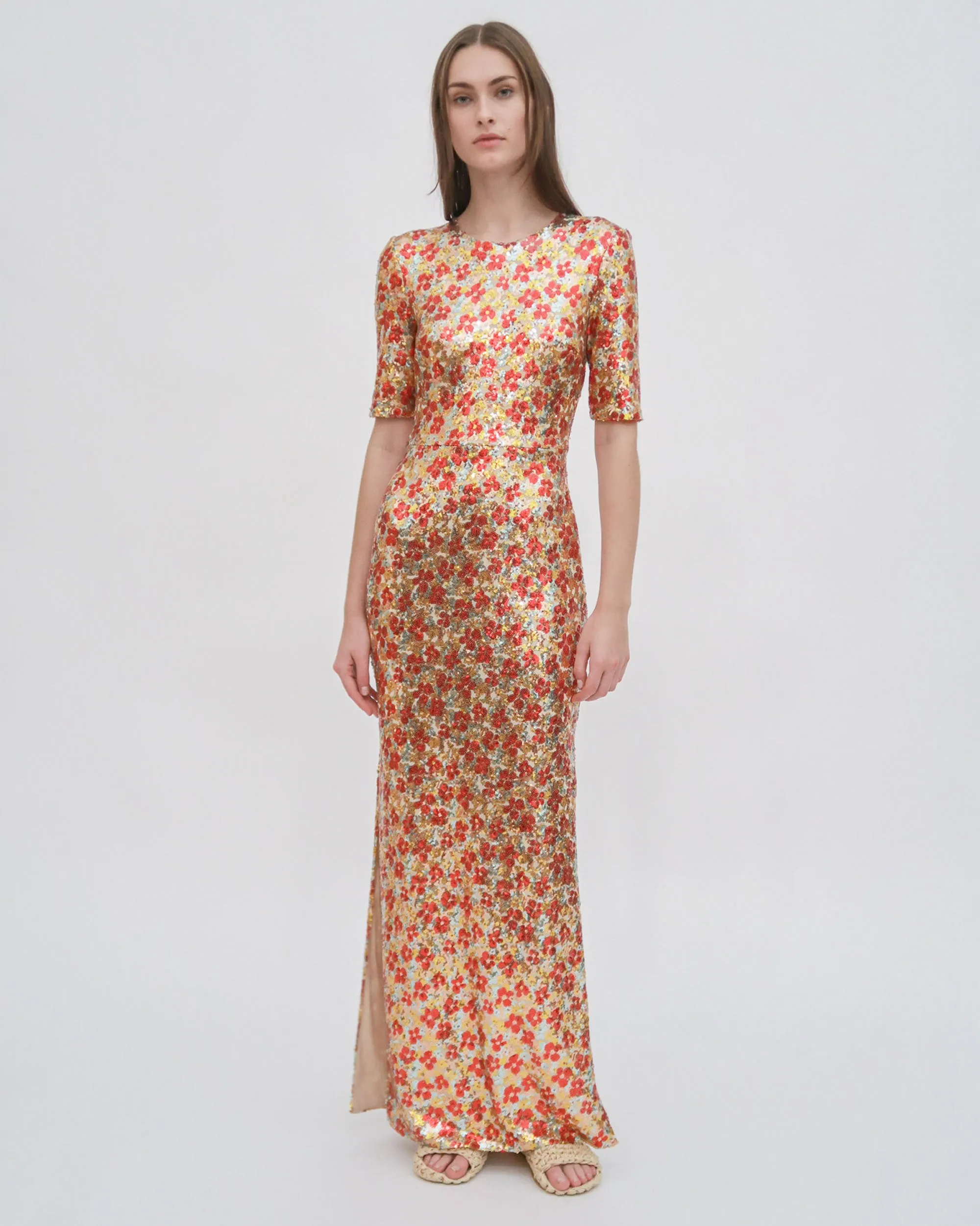 SHORT SLEEVE T-SHIRT GOWN sold by Rosetta Getty