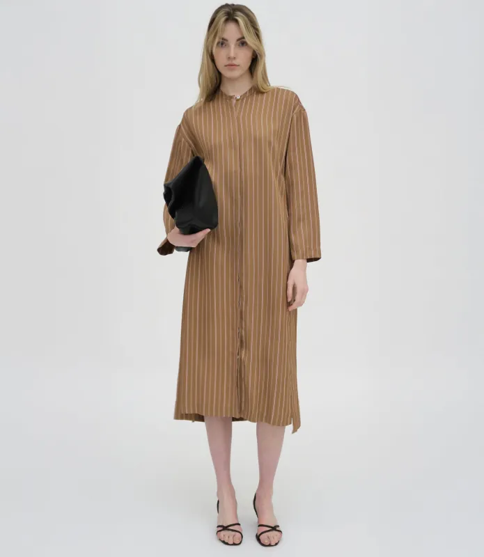 LONG SLEEVE CAFTAN SHIRTDRESS made by Rosetta Getty