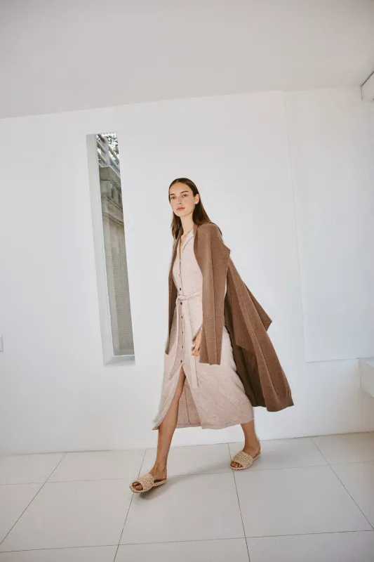 SLIM JERSEY SHIRTDRESS made by Rosetta Getty