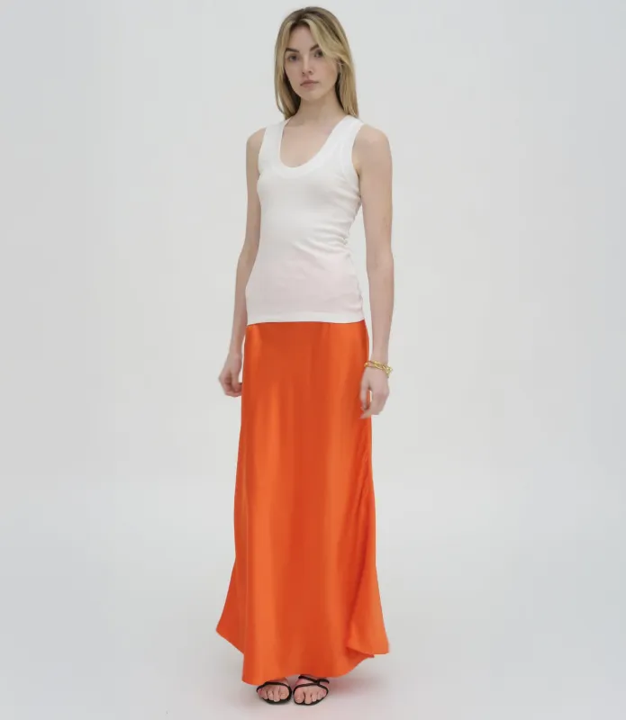 BIAS MAXI SKIRT sold by Rosetta Getty
