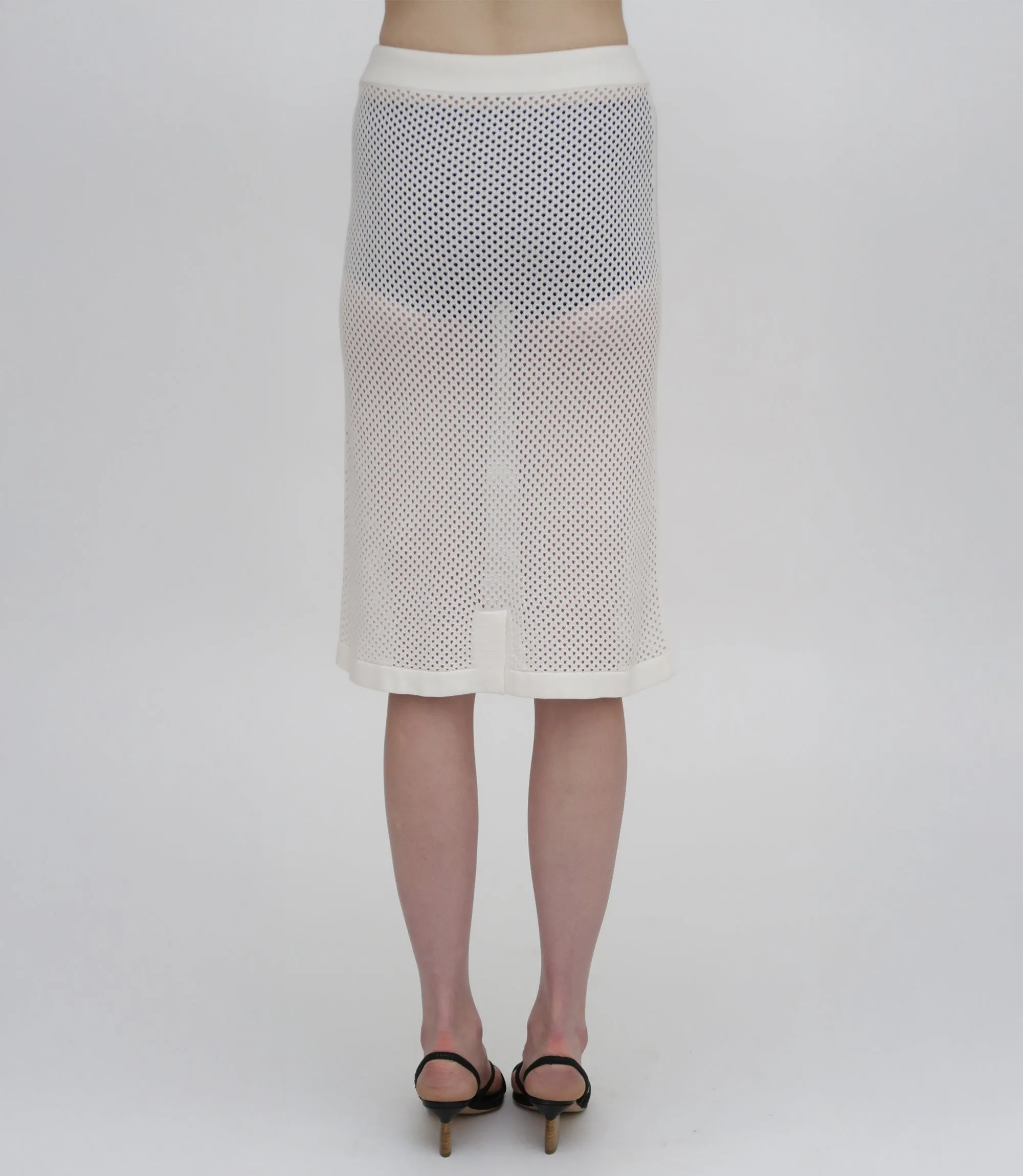 MESH MIDI SKIRT sold by Rosetta Getty product image thumbnail 5