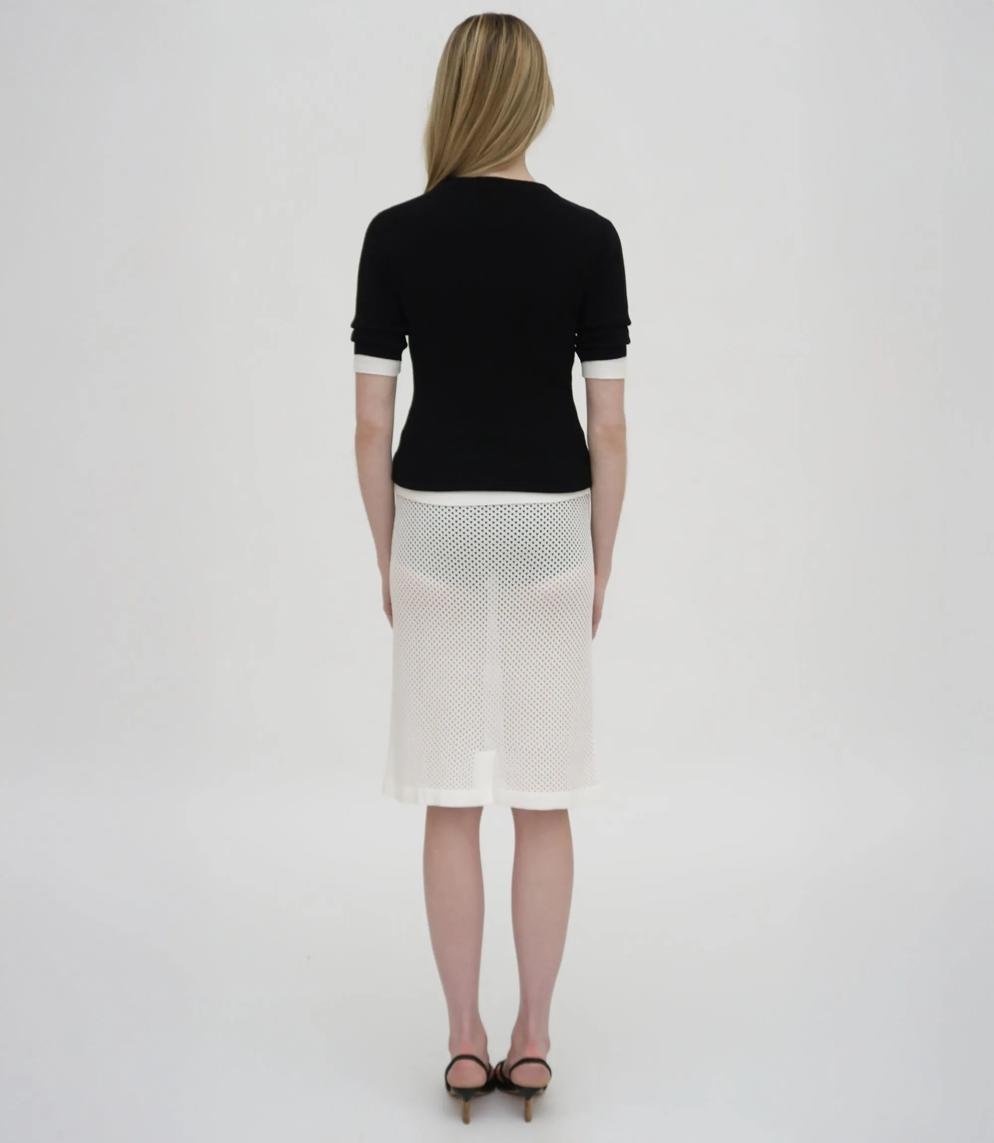 MESH MIDI SKIRT sold by Rosetta Getty product image thumbnail 4