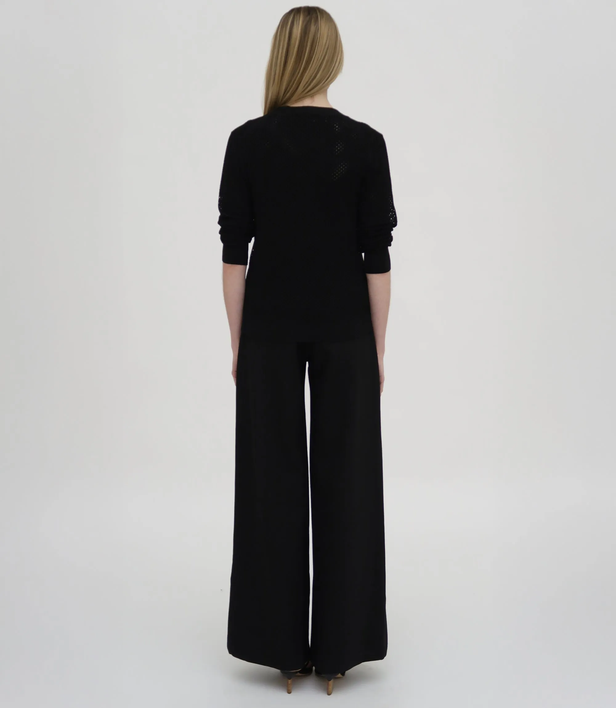 MESH POINTELLE CARDIGAN sold by Rosetta Getty product image thumbnail 4