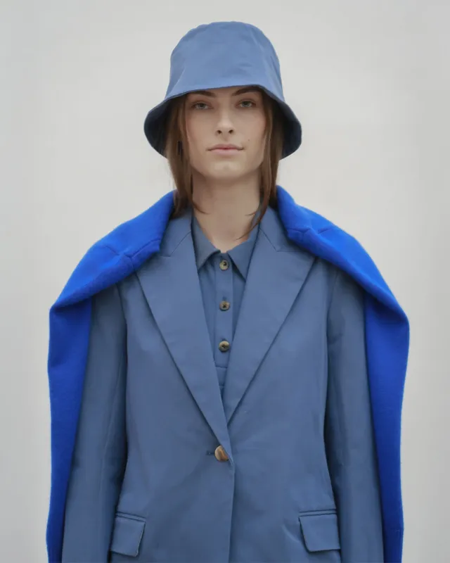 PANELED BUCKET HAT - STRETCH TWILL made by Rosetta Getty