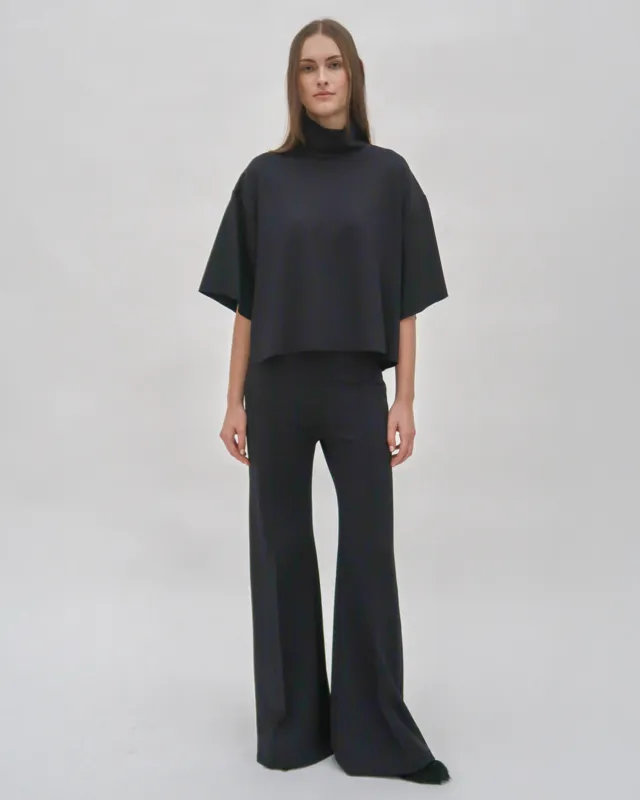 PINTUCK WIDE FLARE PANT sold by Rosetta Getty