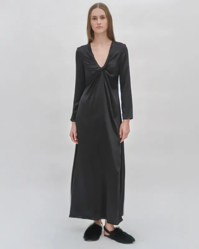 TWIST FRONT LONG SLEEVE GOWN sold by Rosetta Getty