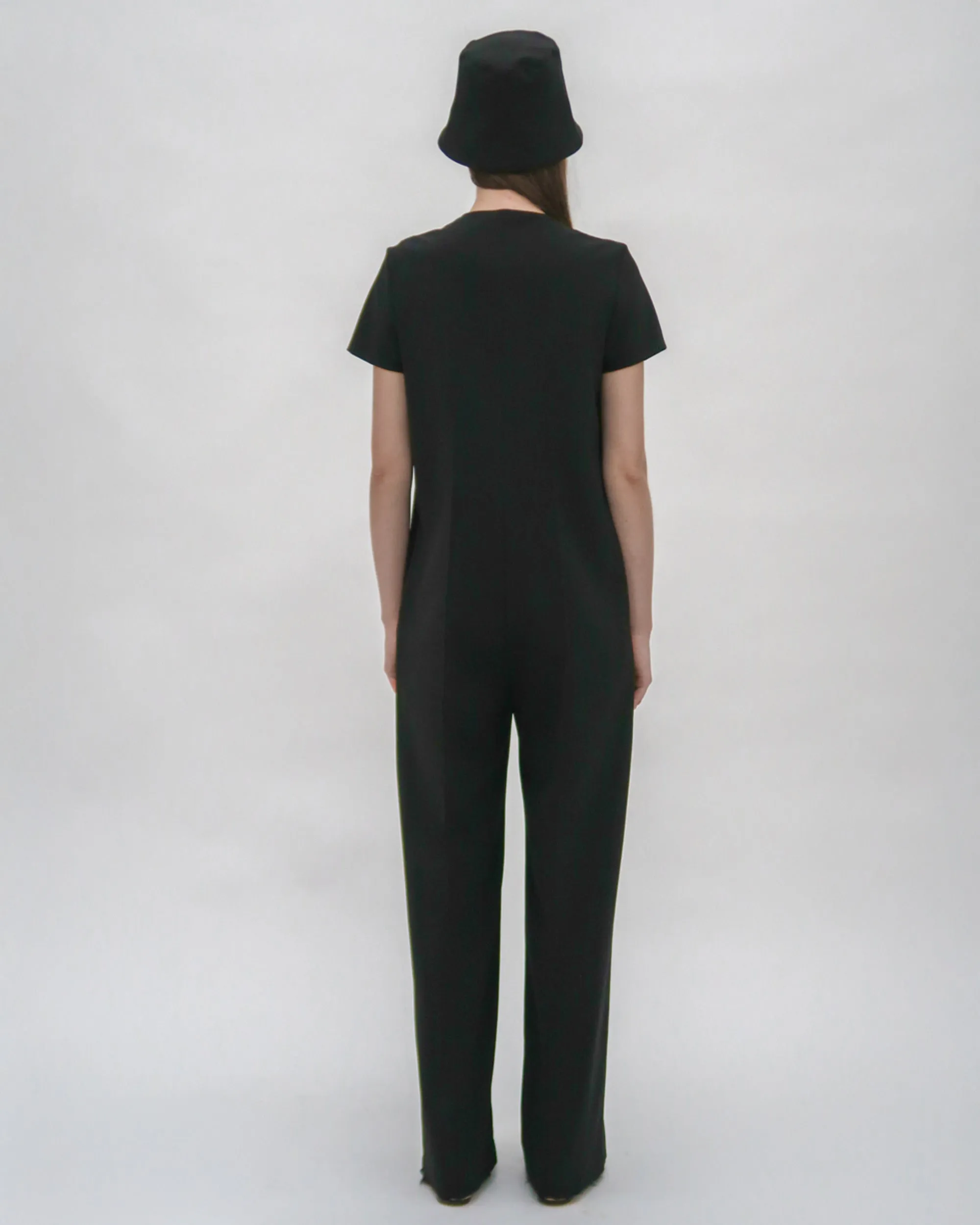 ZIP FRONT JUMPSUIT - TECHNICAL CADY sold by Rosetta Getty product image thumbnail 5