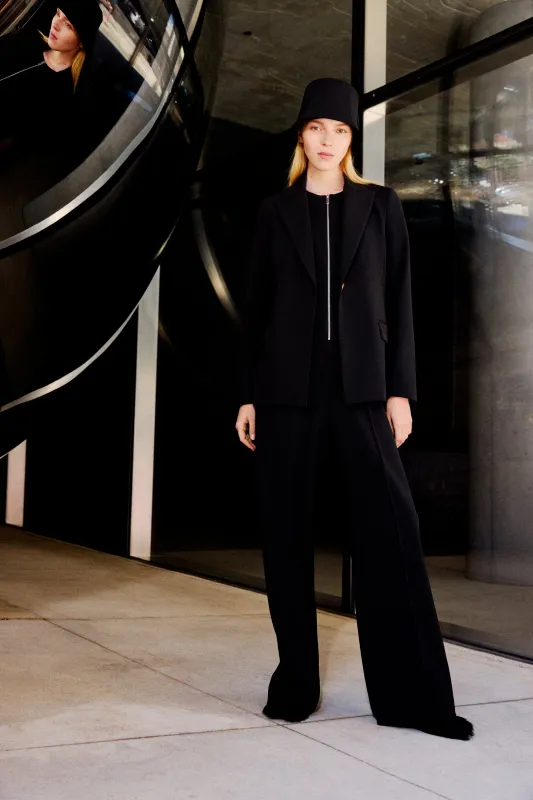 ZIP FRONT JUMPSUIT - TECHNICAL CADY made by Rosetta Getty