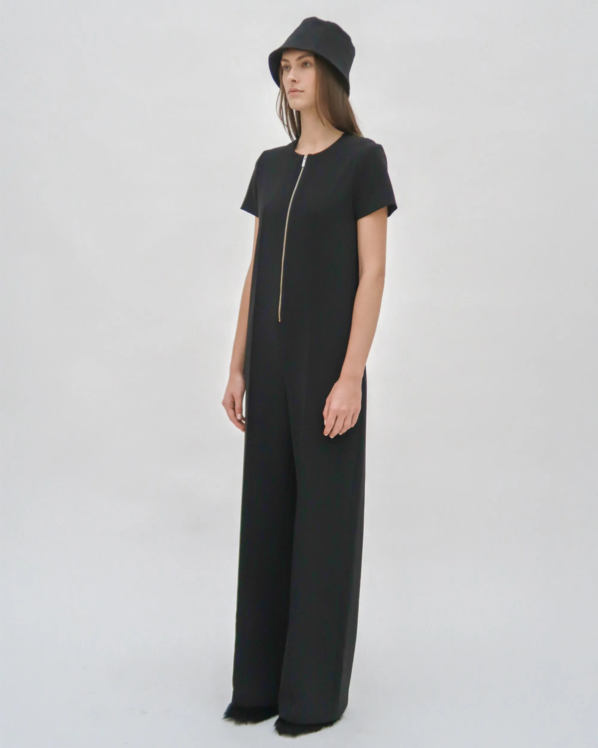 ZIP FRONT JUMPSUIT - TECHNICAL CADY sold by Rosetta Getty product image thumbnail 4