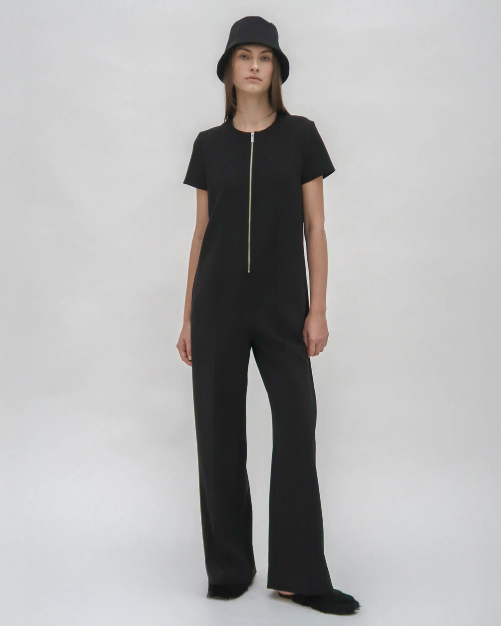 ZIP FRONT JUMPSUIT - TECHNICAL CADY sold by Rosetta Getty product image thumbnail 2