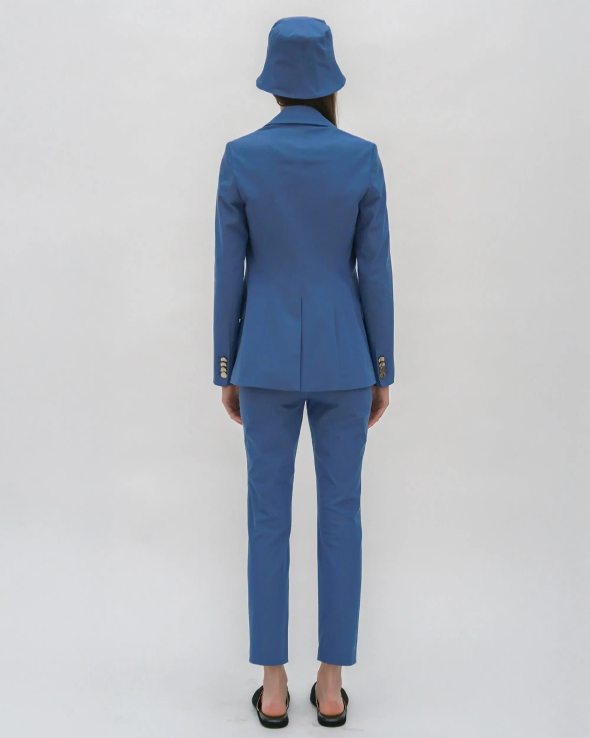 PEAK LAPEL JACKET - STRETCH TWILL sold by Rosetta Getty product image thumbnail 5