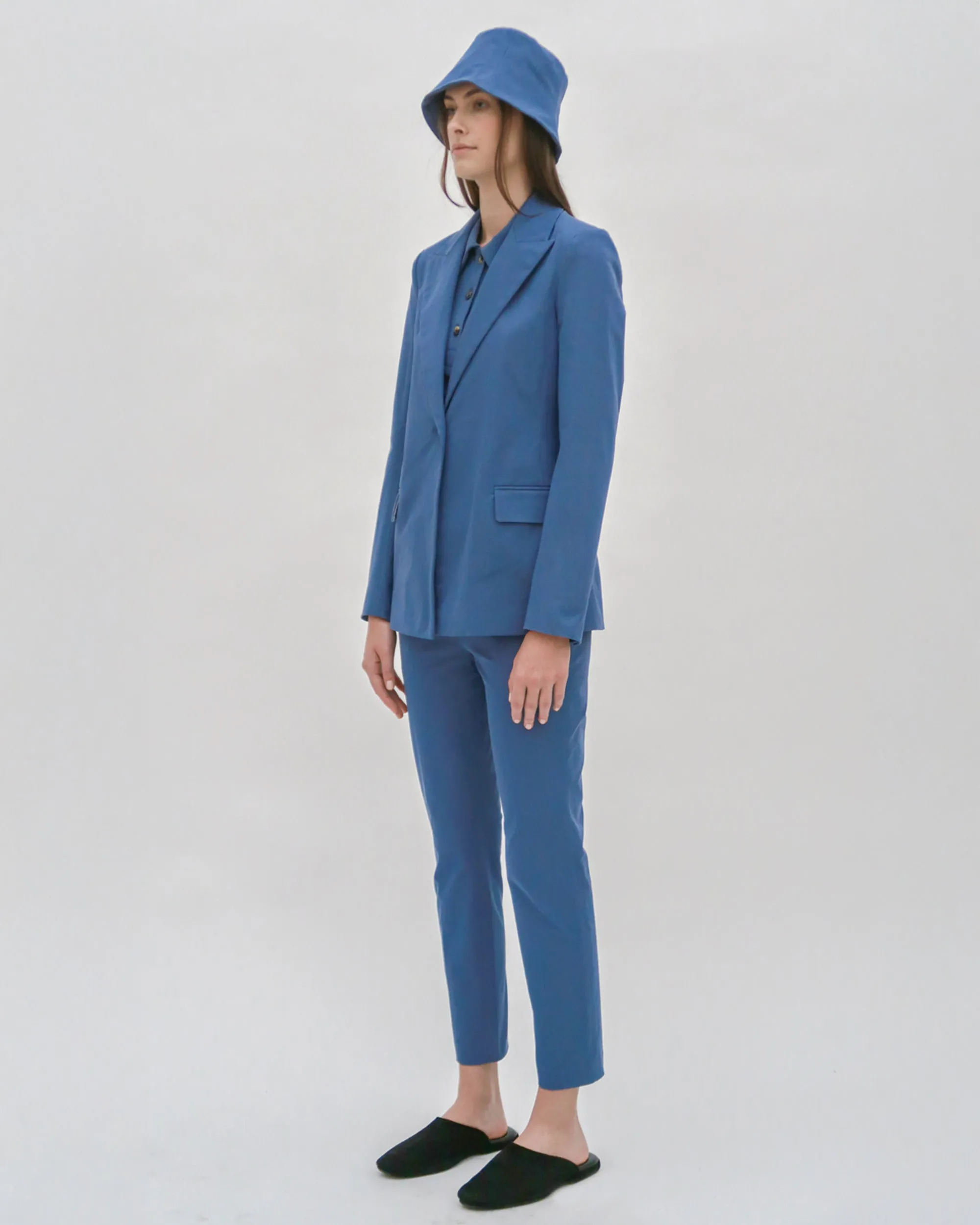 PEAK LAPEL JACKET - STRETCH TWILL sold by Rosetta Getty product image thumbnail 4
