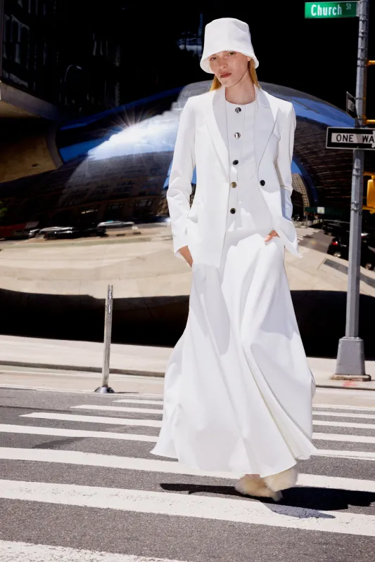 ARCED SKIRT made by Rosetta Getty