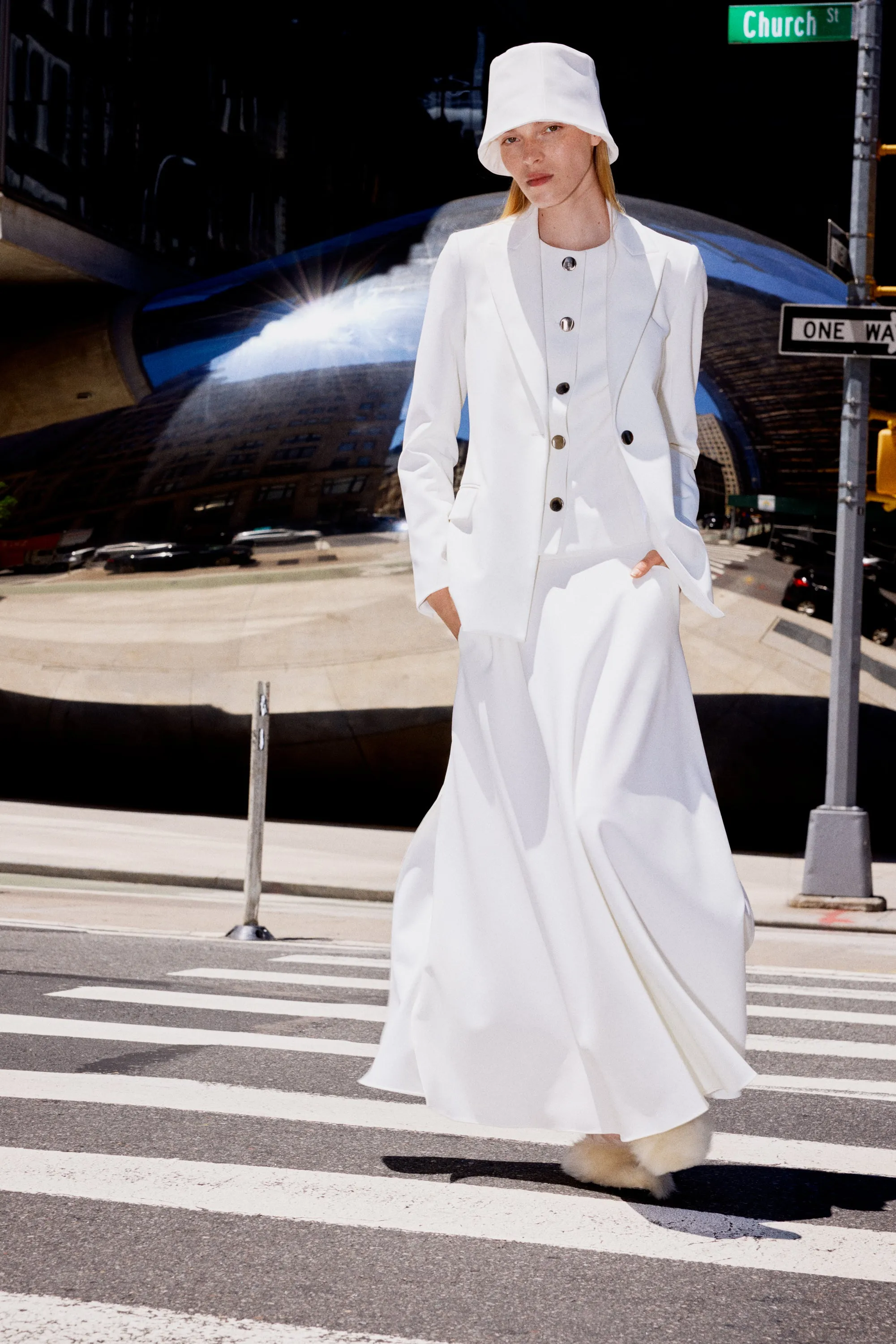 ARCED SKIRT sold by Rosetta Getty