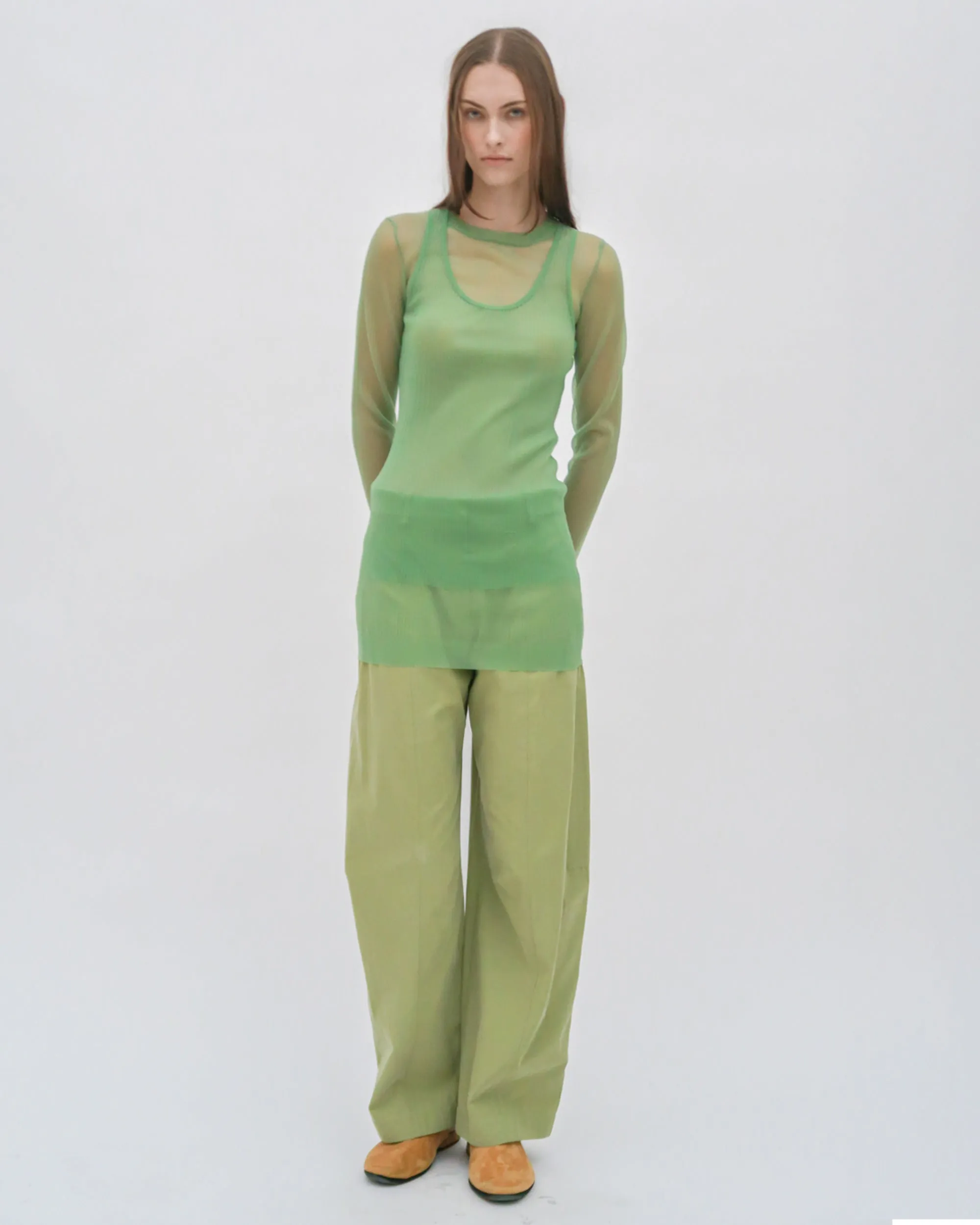 RIBBED TANK TOP sold by Rosetta Getty