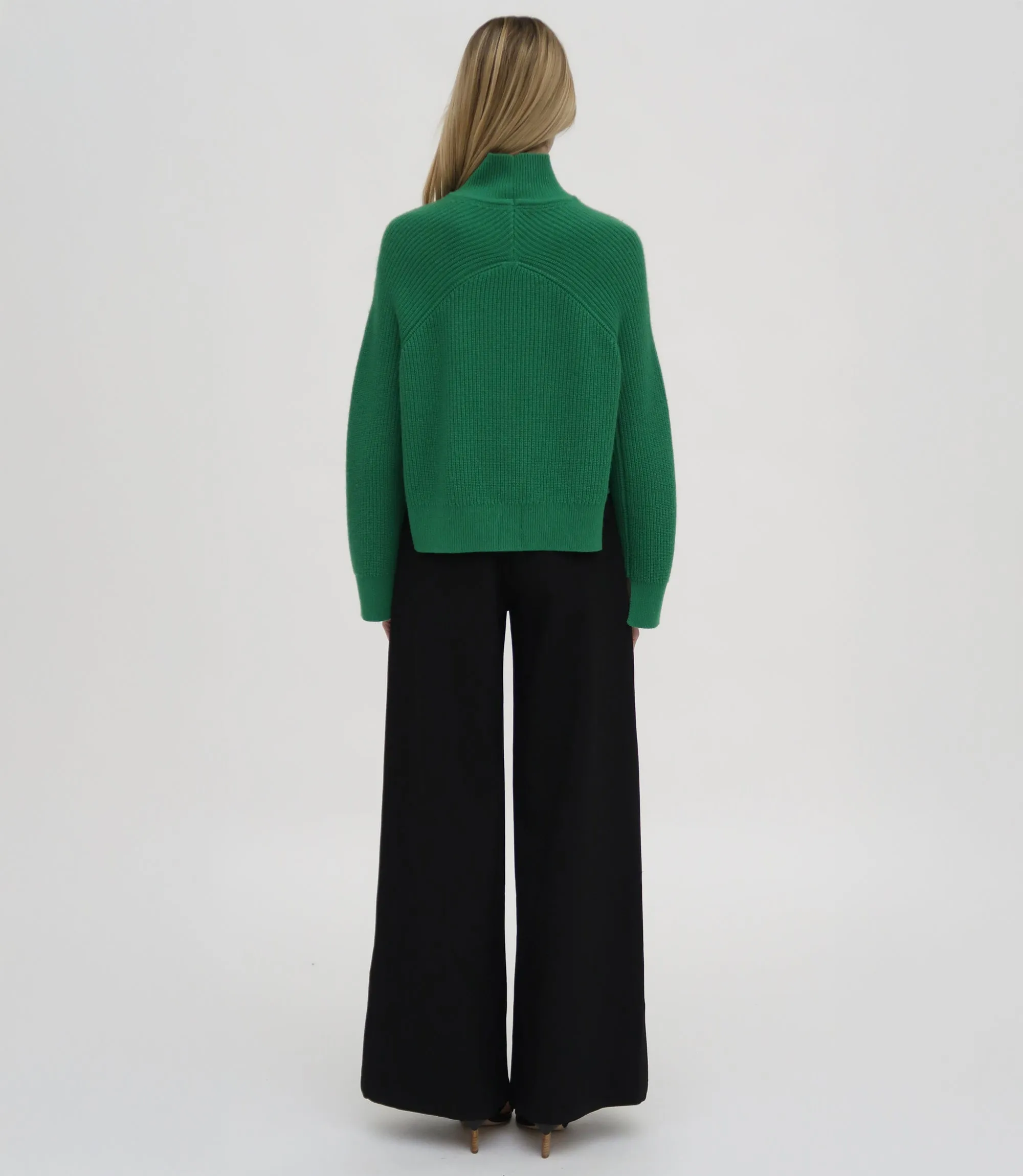 RIBBED PANELED TURTLENECK sold by Rosetta Getty product image thumbnail 5