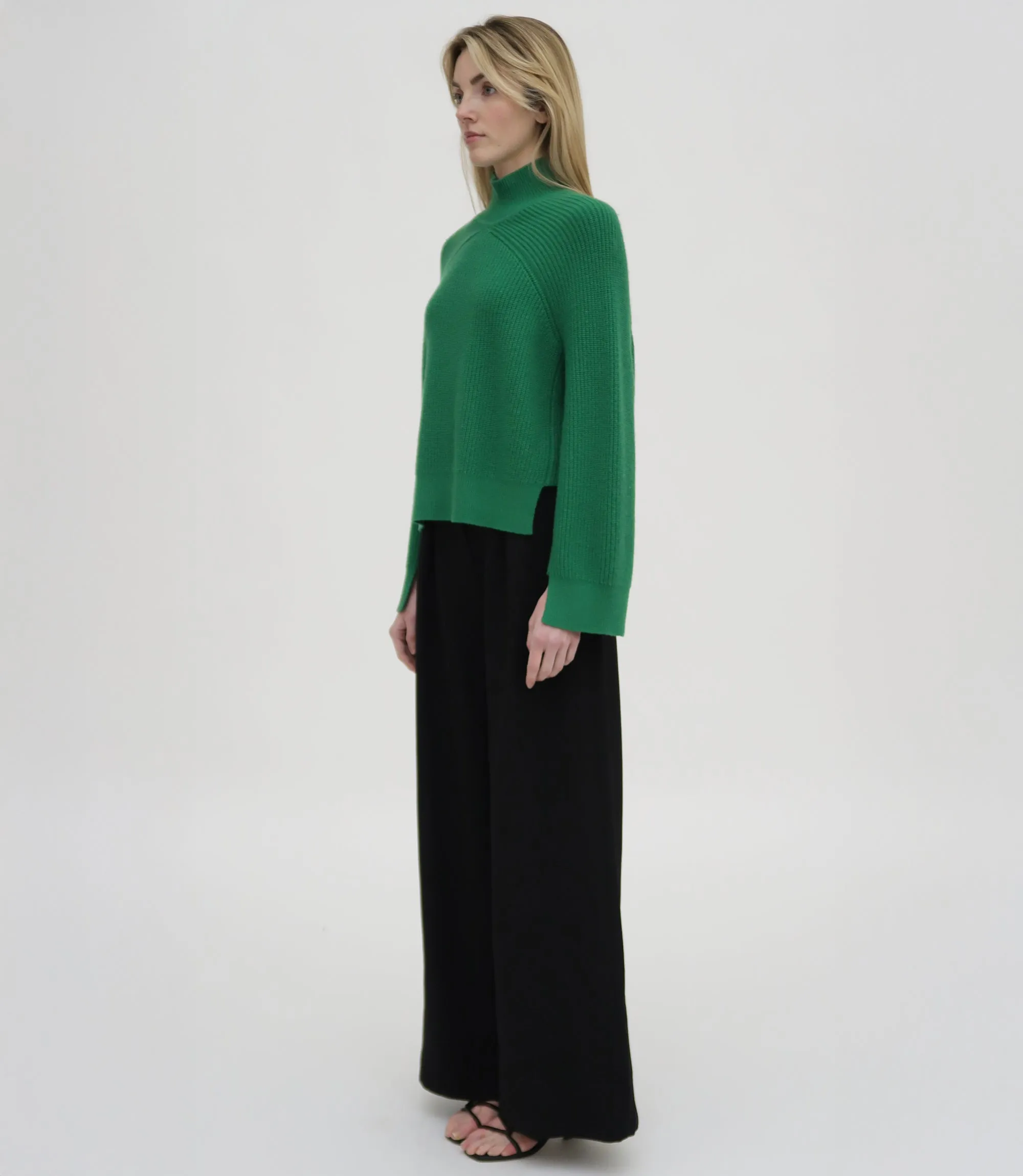 RIBBED PANELED TURTLENECK sold by Rosetta Getty product image thumbnail 4