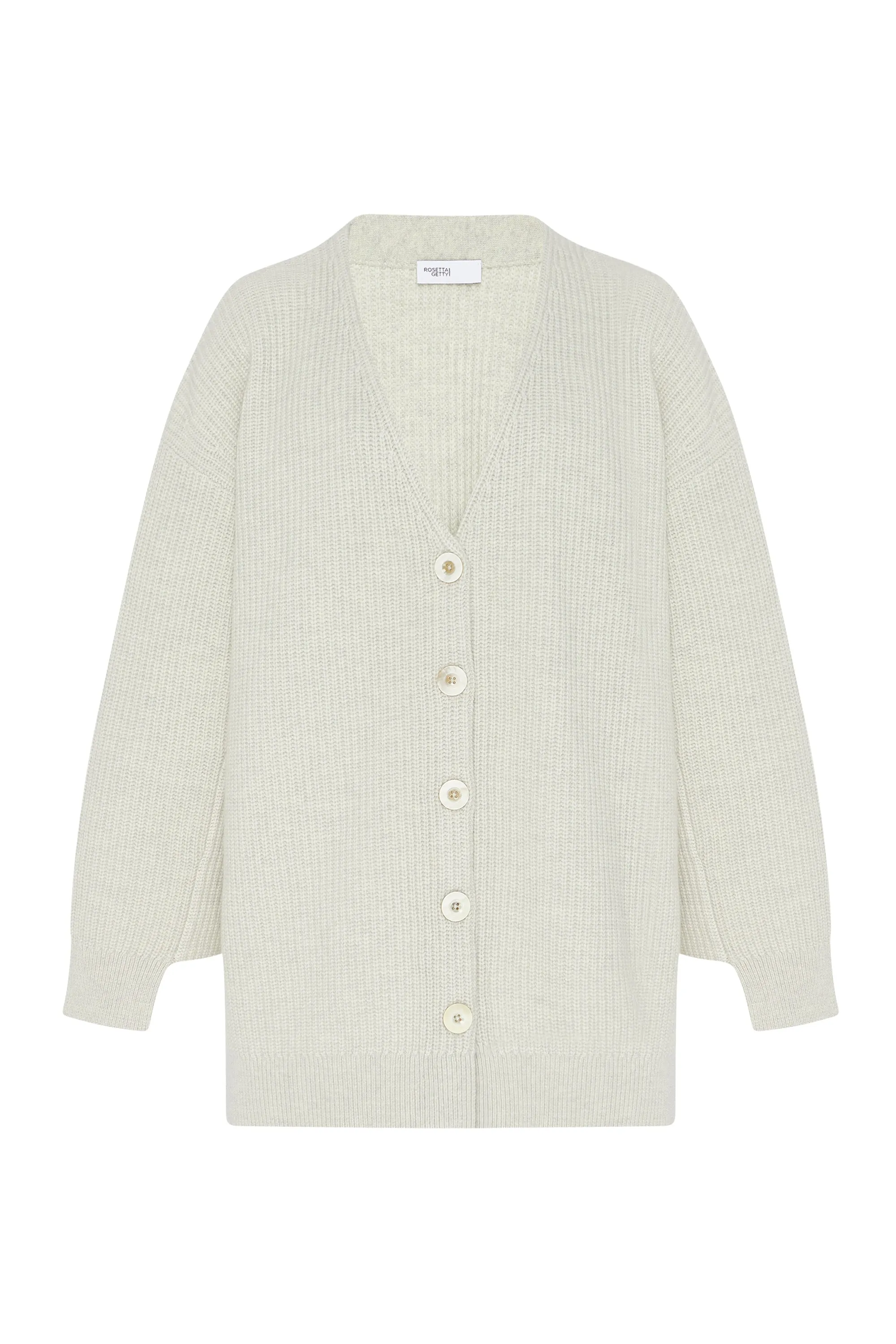 RIBBED PANELED CARDIGAN sold by Rosetta Getty product image thumbnail 5