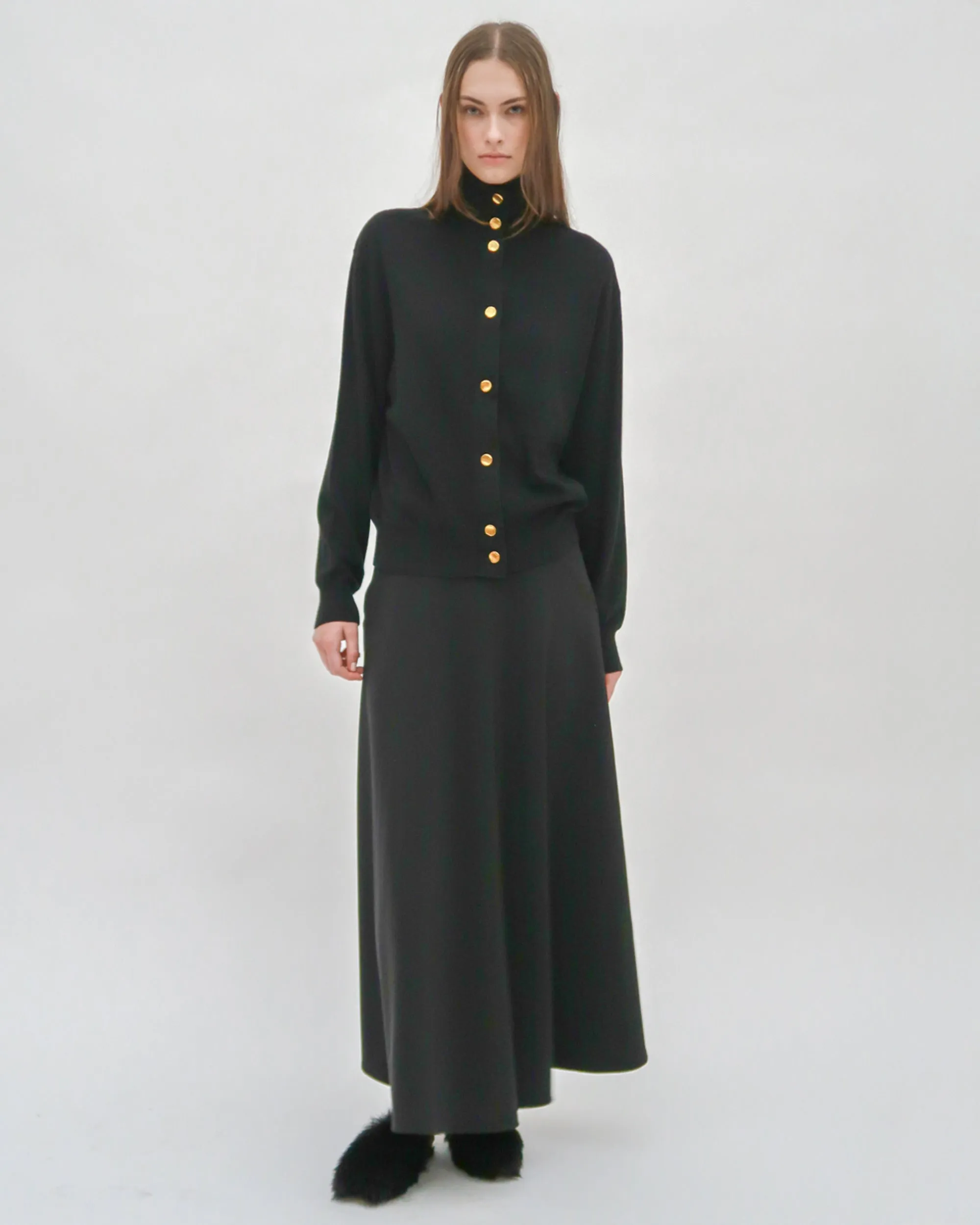 TURTLENECK CARDIGAN sold by Rosetta Getty