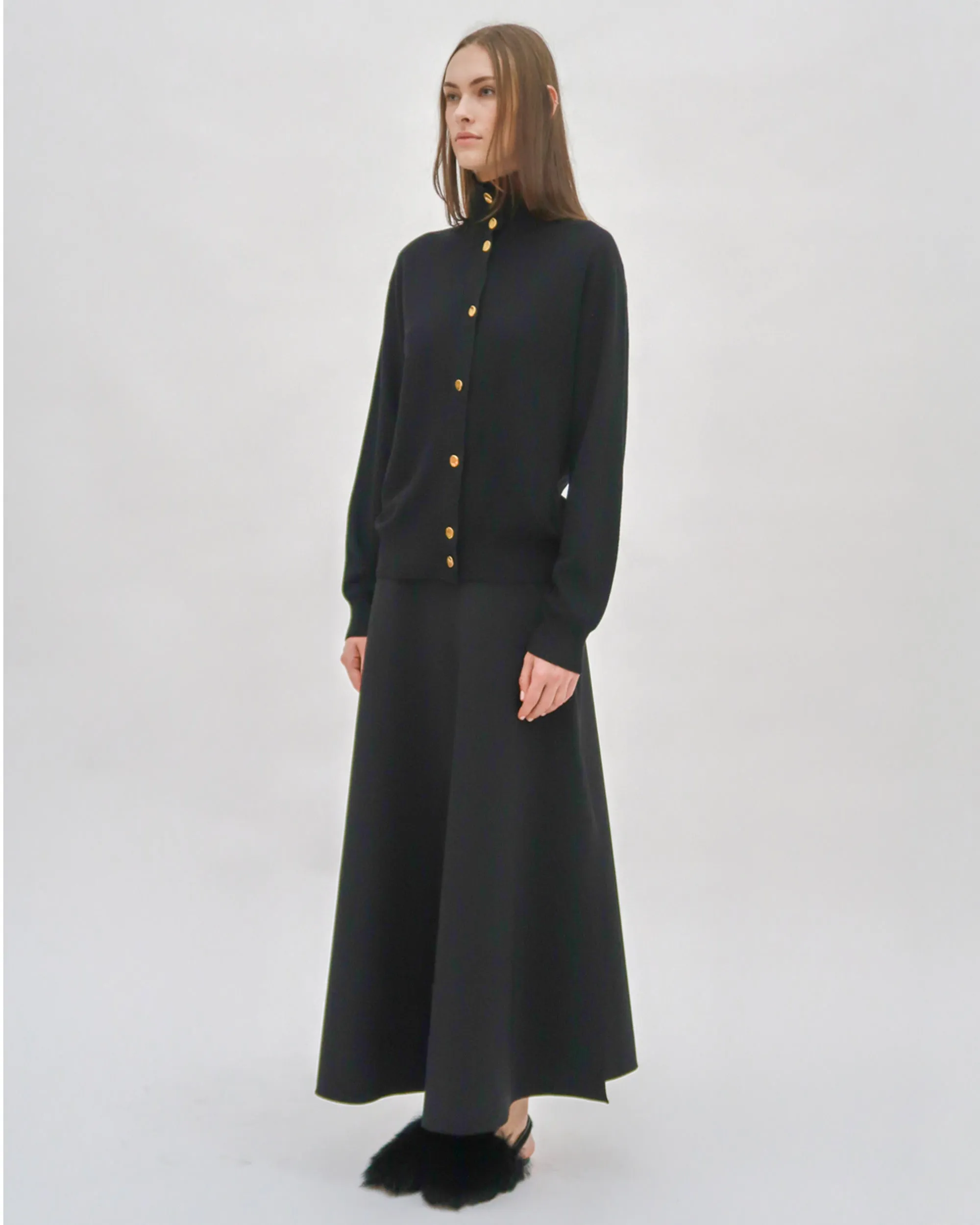 TURTLENECK CARDIGAN sold by Rosetta Getty product image thumbnail 3
