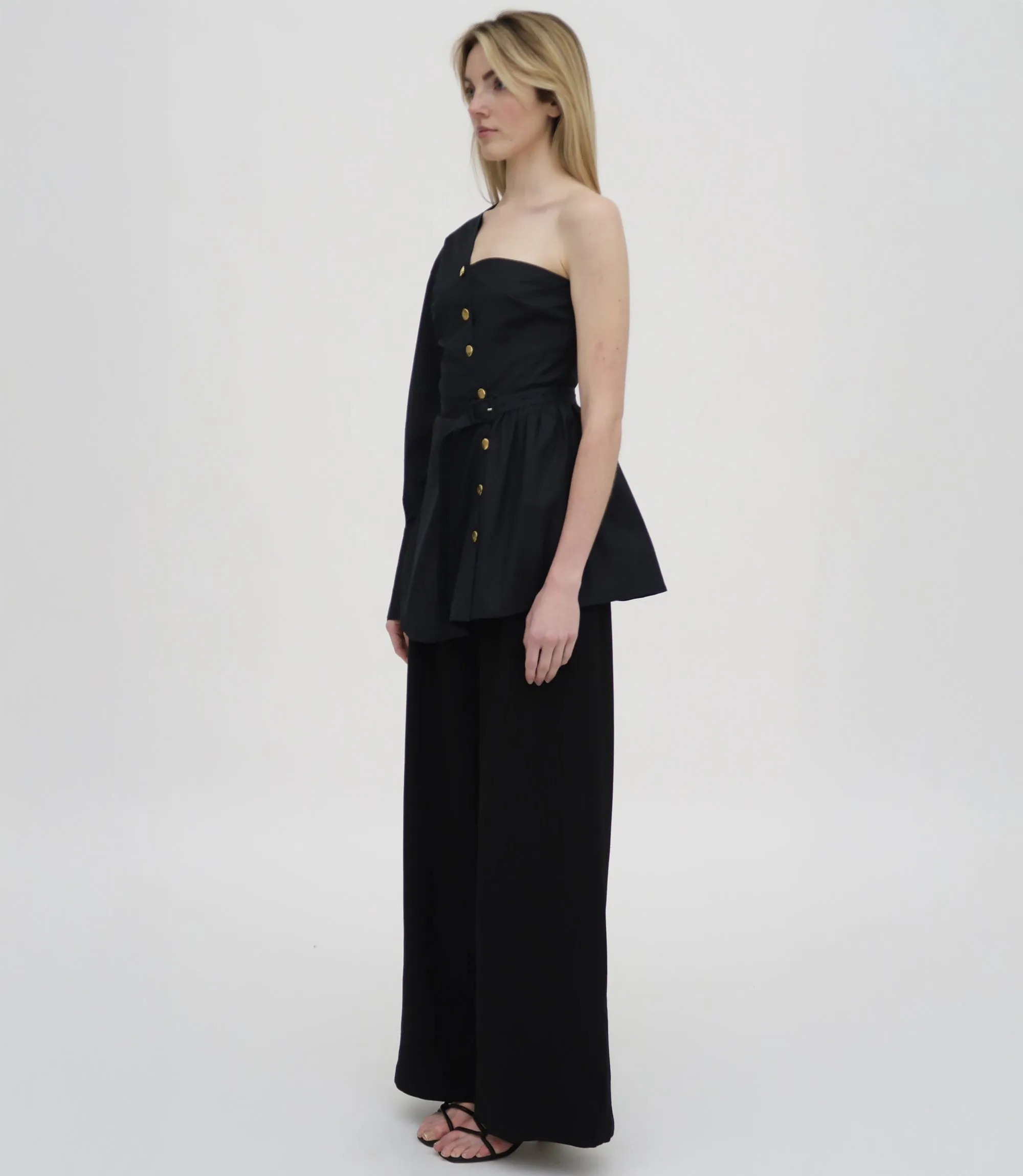 ASYMMETRIC ONE SHOULDER SHIRT sold by Rosetta Getty product image thumbnail 3