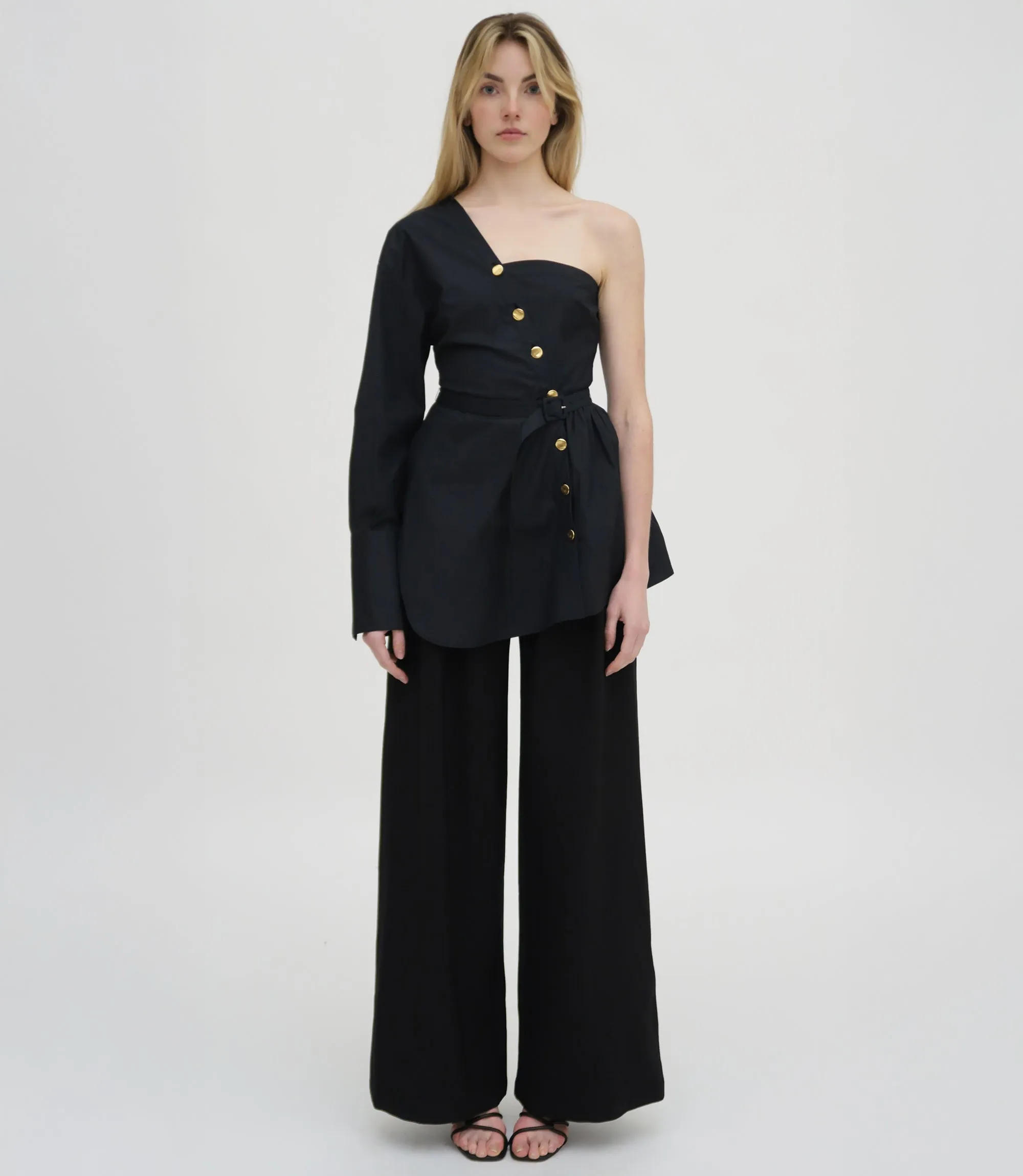 ASYMMETRIC ONE SHOULDER SHIRT sold by Rosetta Getty product image thumbnail 2