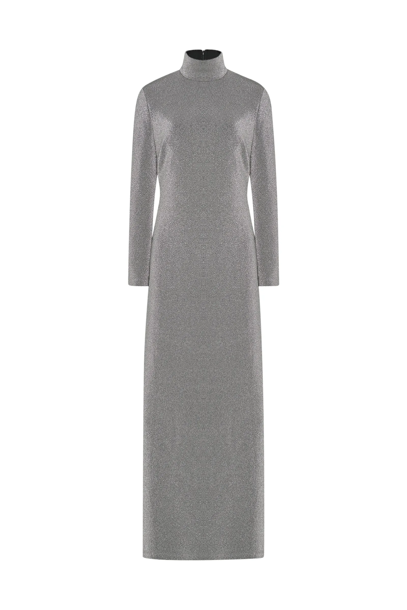 FITTED TURTLENECK MAXI DRESS - LUREX sold by Rosetta Getty product image thumbnail 5