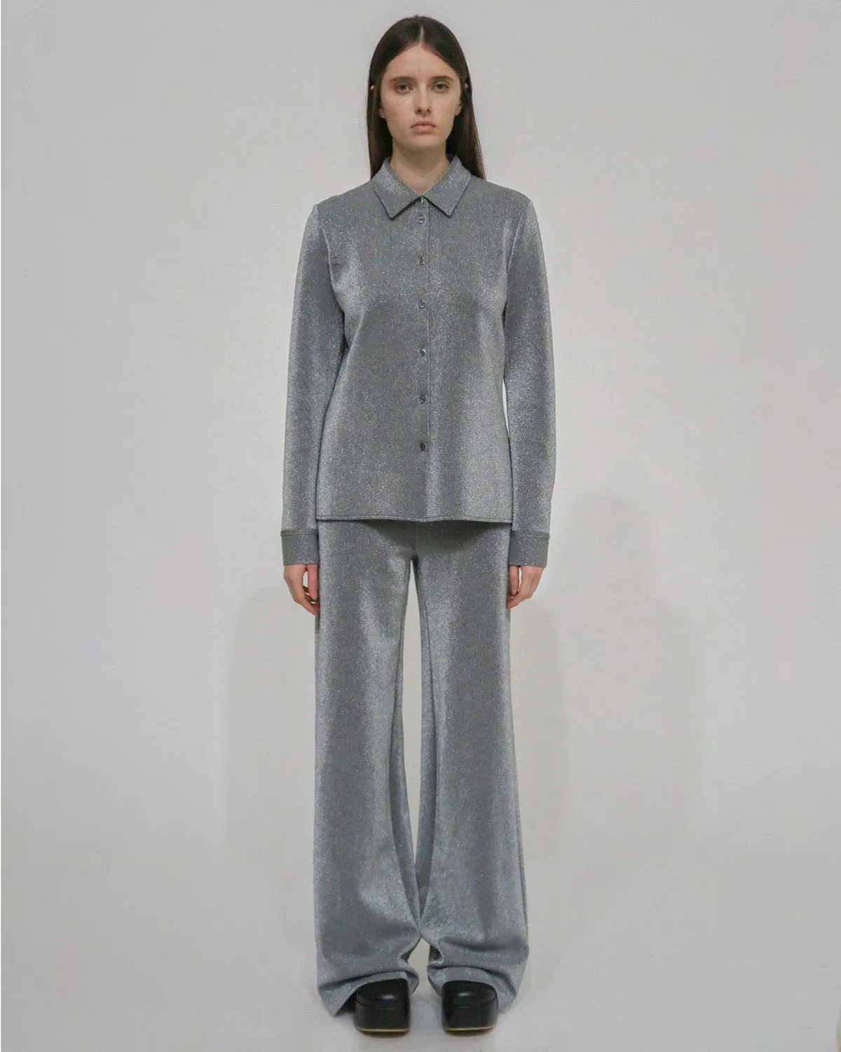 FITTED SHIRT - LUREX sold by Rosetta Getty product image thumbnail 2