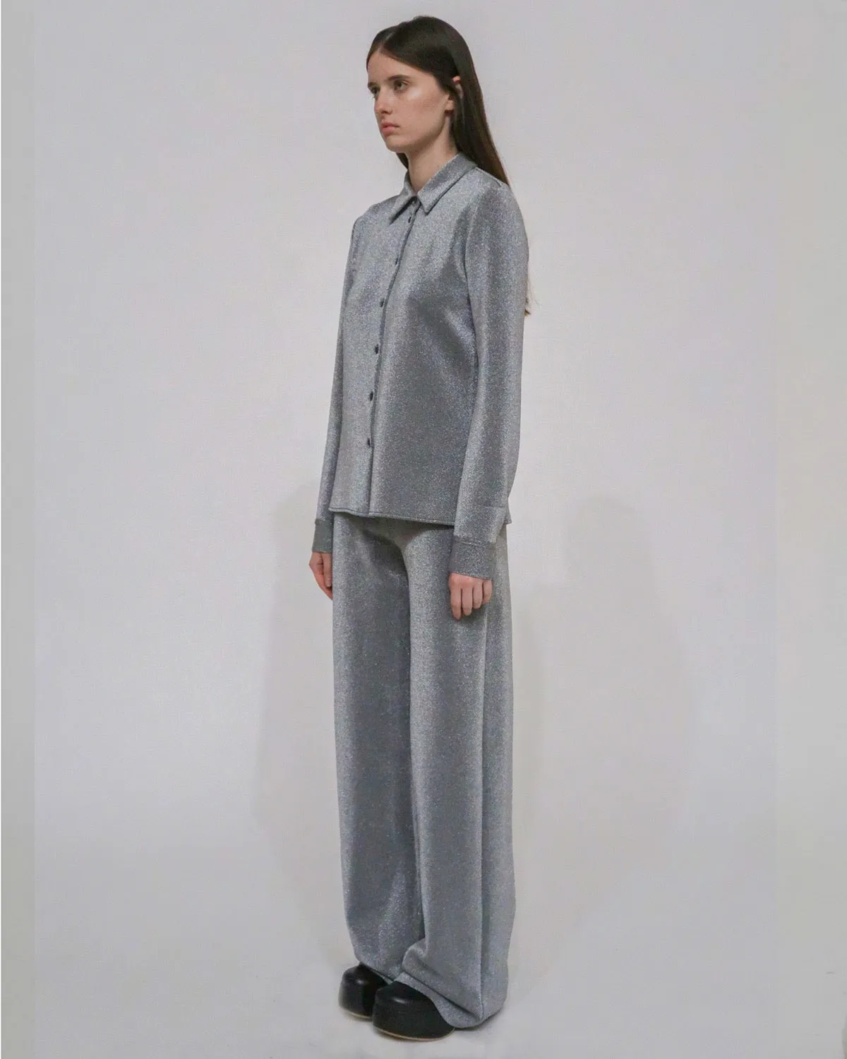 FITTED SHIRT - LUREX sold by Rosetta Getty product image thumbnail 3