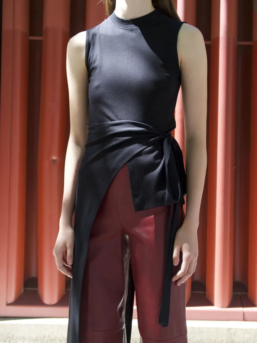 Sleeveless Split Apron T-Shirt sold by Rosetta Getty product image thumbnail 2