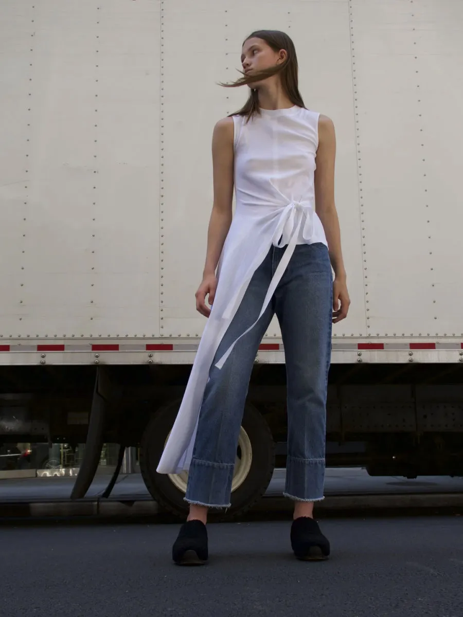 Sleeveless Split Apron T-Shirt sold by Rosetta Getty product image thumbnail 2