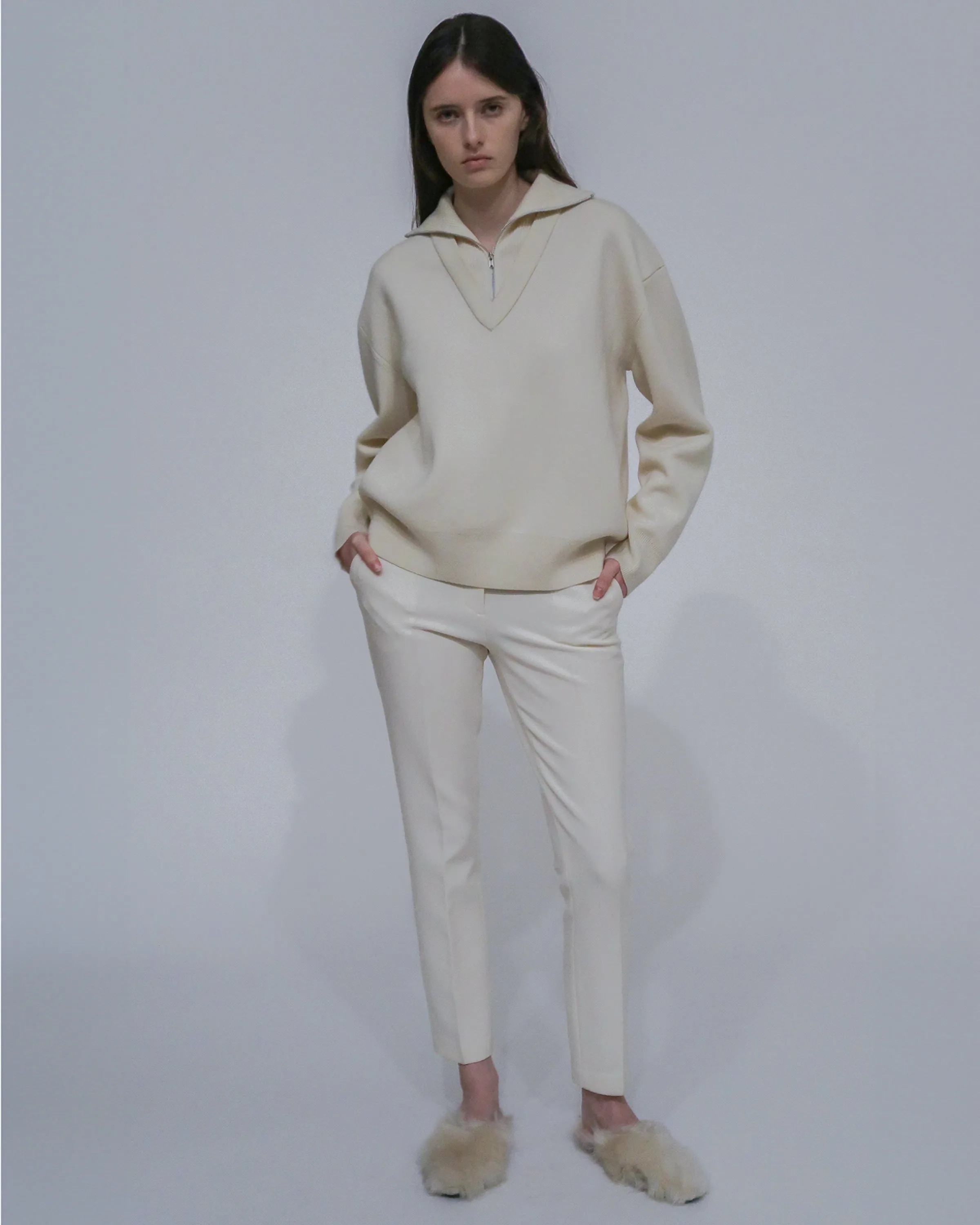 CROPPED SKINNY PANT sold by Rosetta Getty