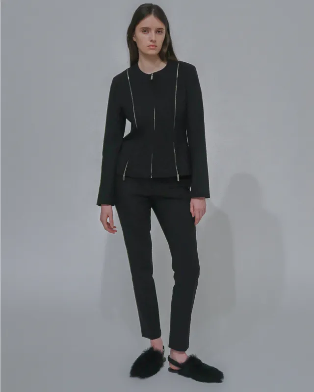 FITTED ZIPPER JACKET sold by Rosetta Getty