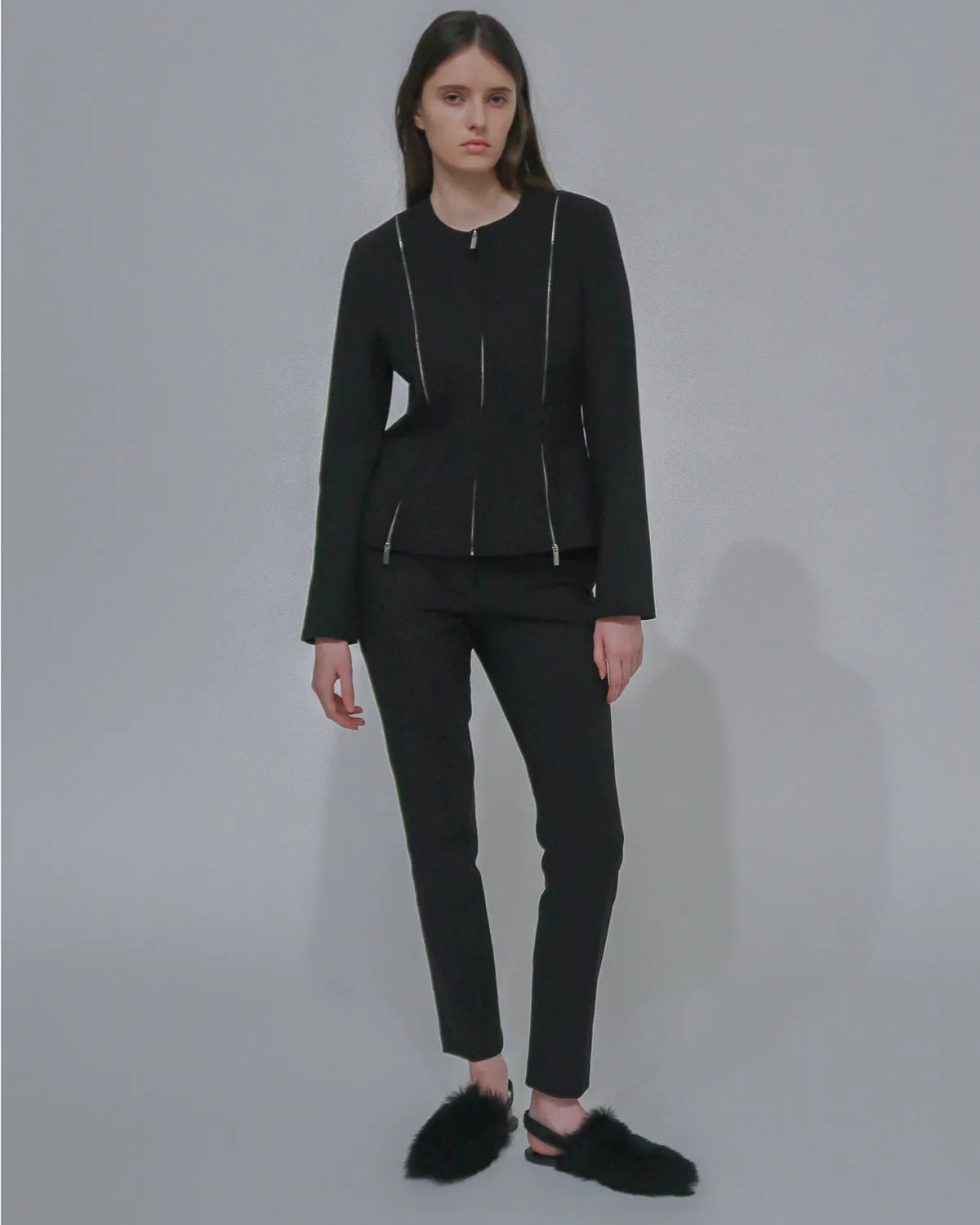 FITTED ZIPPER JACKET sold by Rosetta Getty