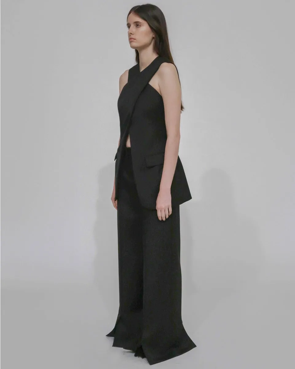 TAILORED CROSS FRONT TOP sold by Rosetta Getty product image thumbnail 3